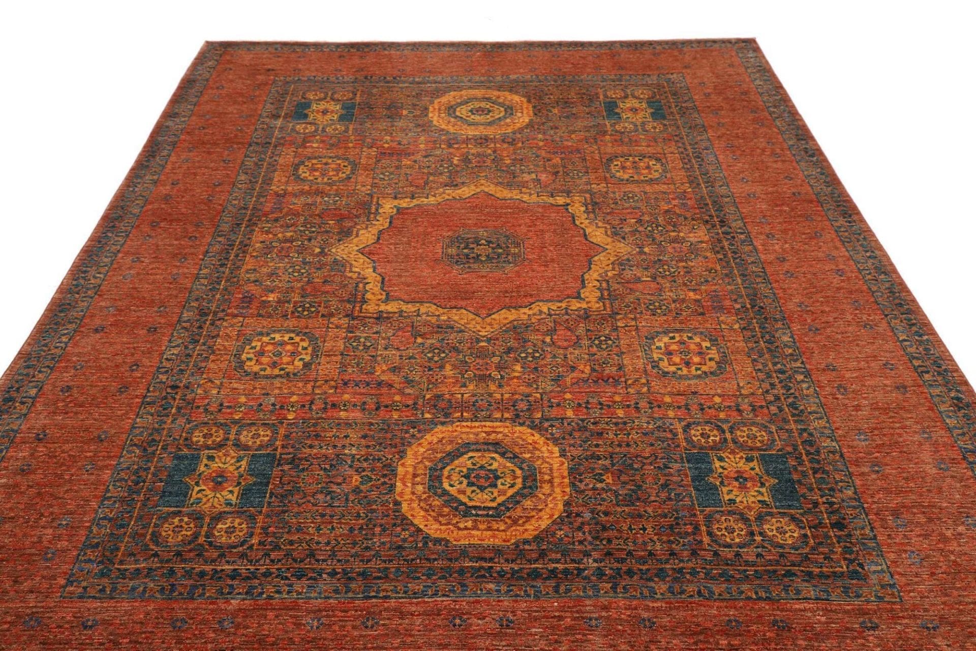 Mamluk Orientteppich aus Pakistan, 218 × 293 cm