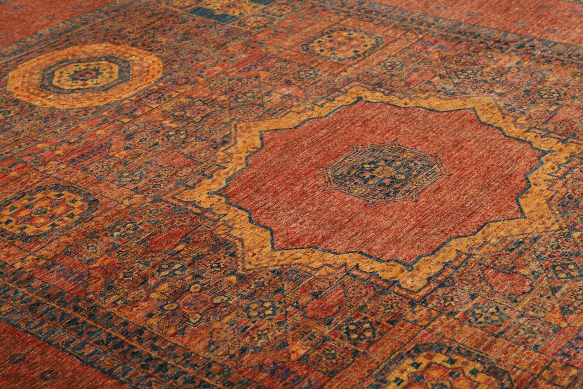 Mamluk Orientteppich aus Pakistan, 218 × 293 cm