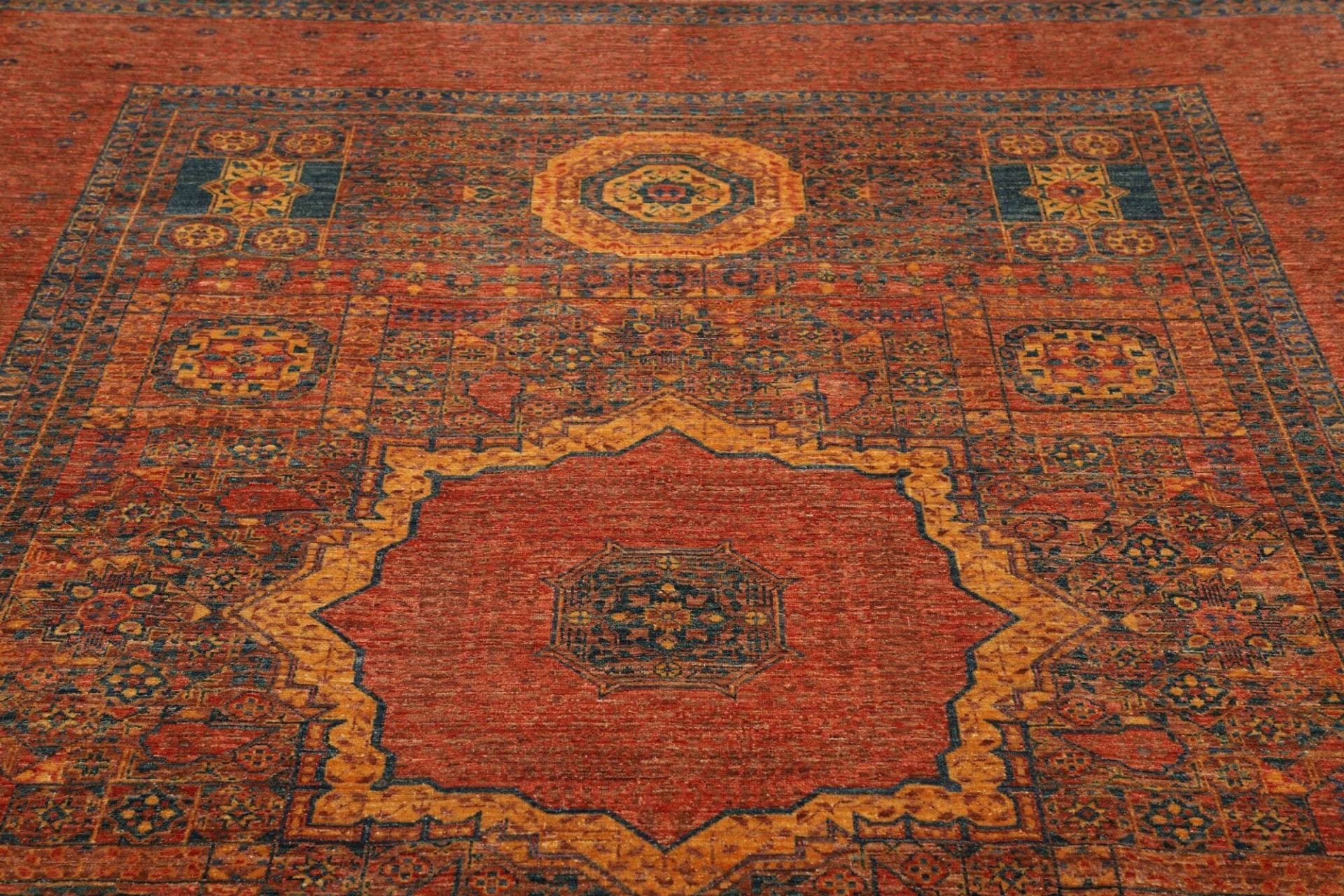 Mamluk Orientteppich aus Pakistan, 218 × 293 cm