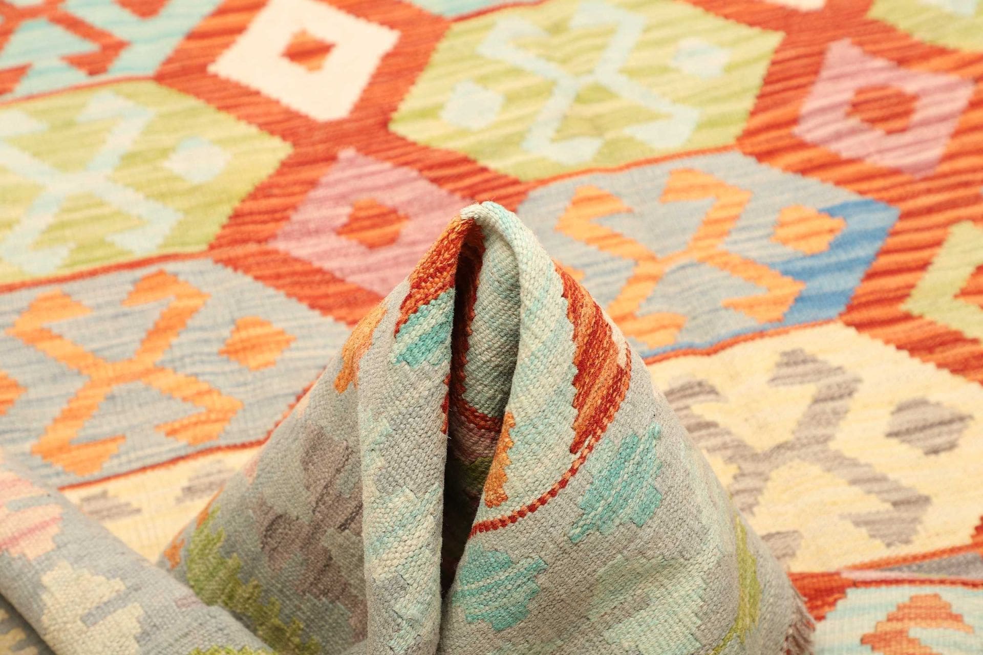 Kelim aus Pakistan, 204 × 289 cm
