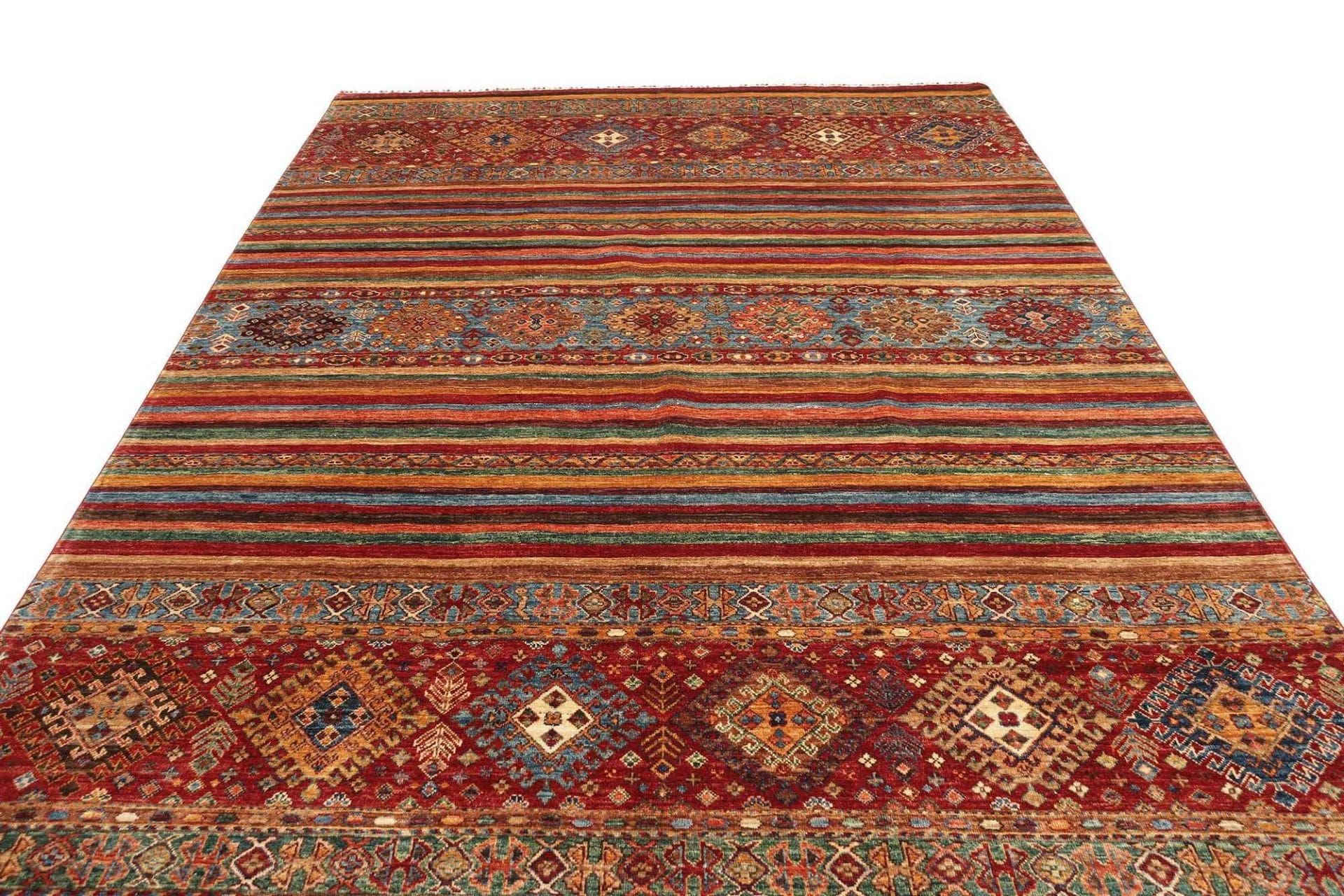 Handgeknüpfter Samarkand Orientteppich 209 × 297 cm
