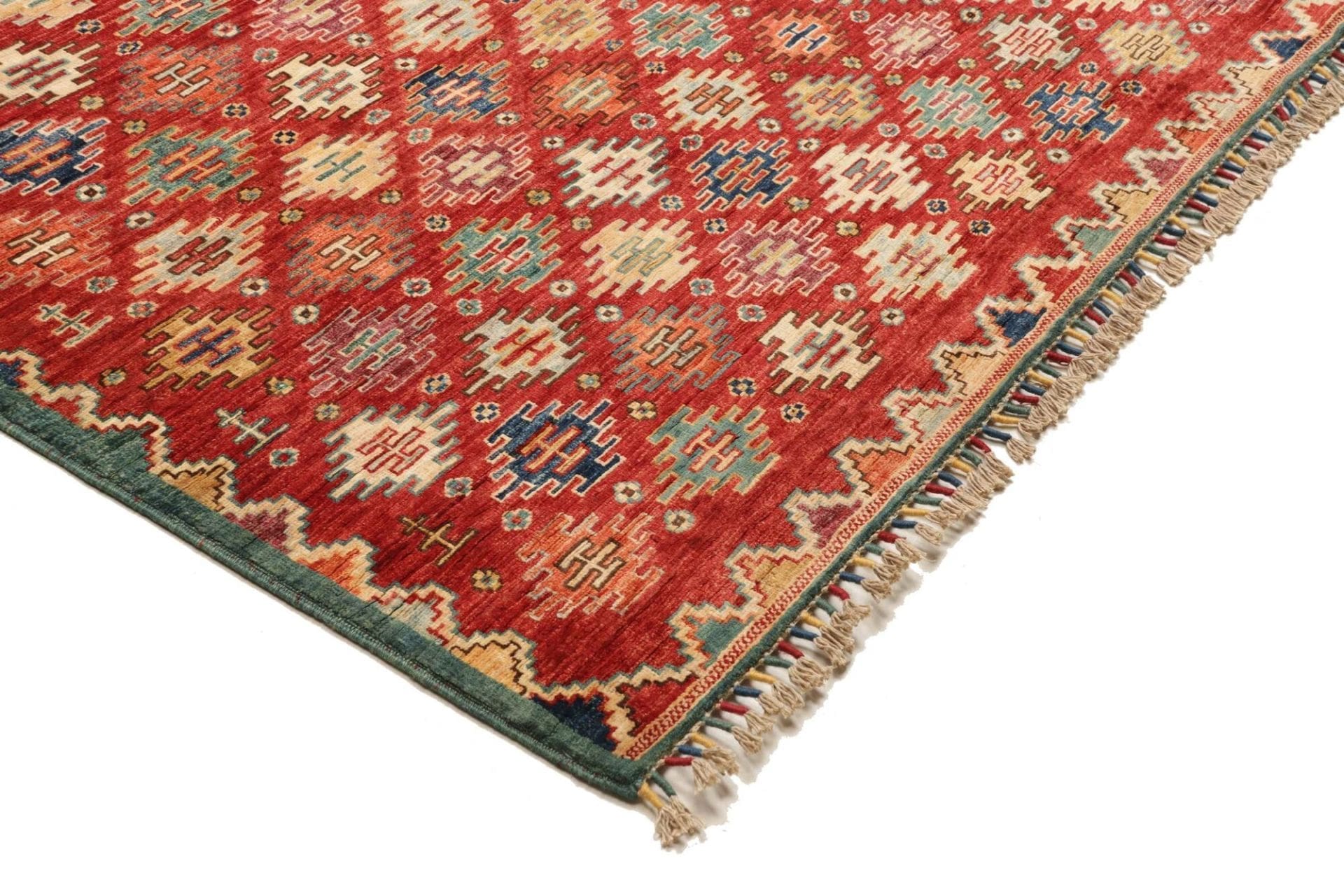 Handgeknüpfter Samarkand Orientteppich 203 × 293 cm