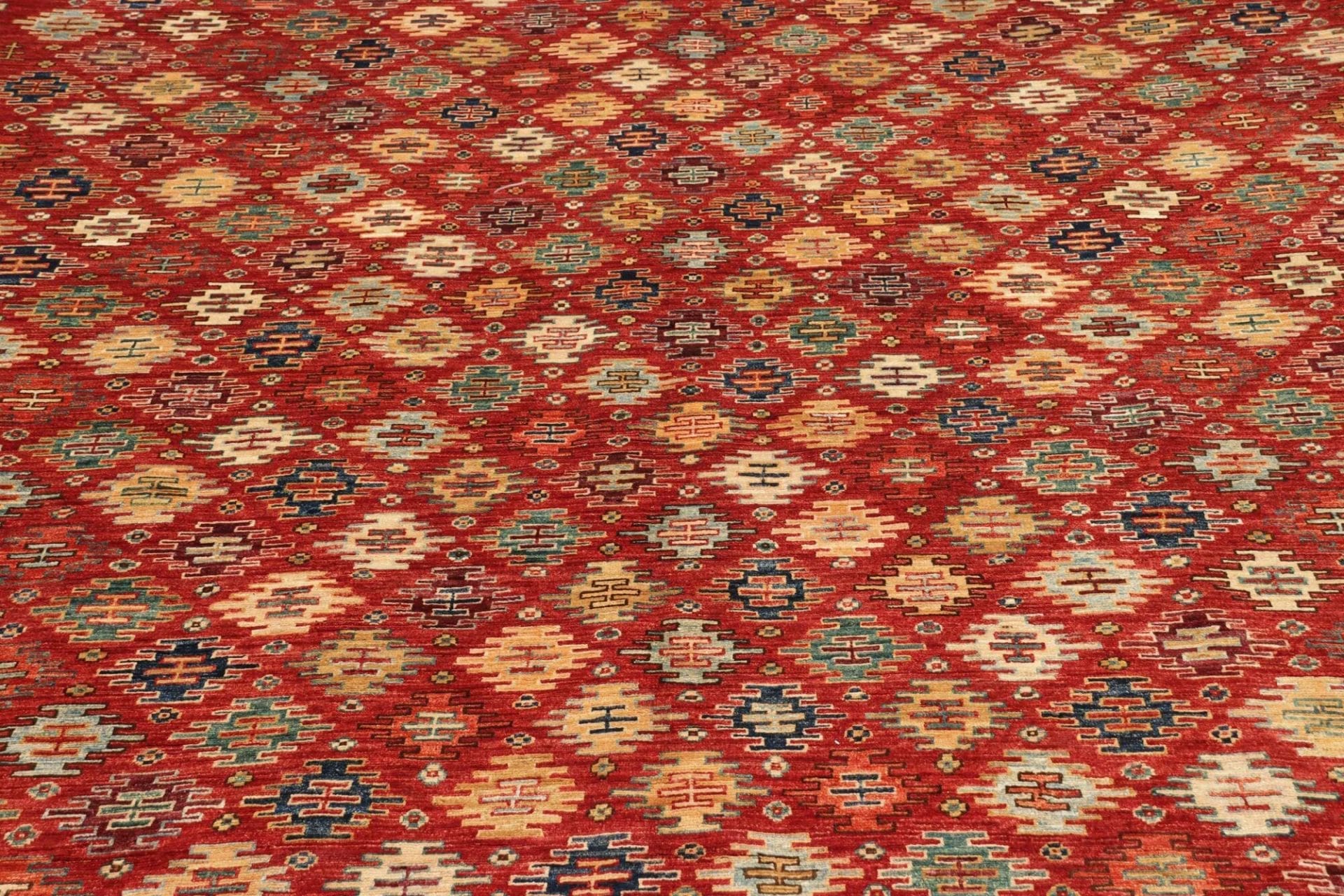Handgeknüpfter Samarkand Orientteppich 203 × 293 cm