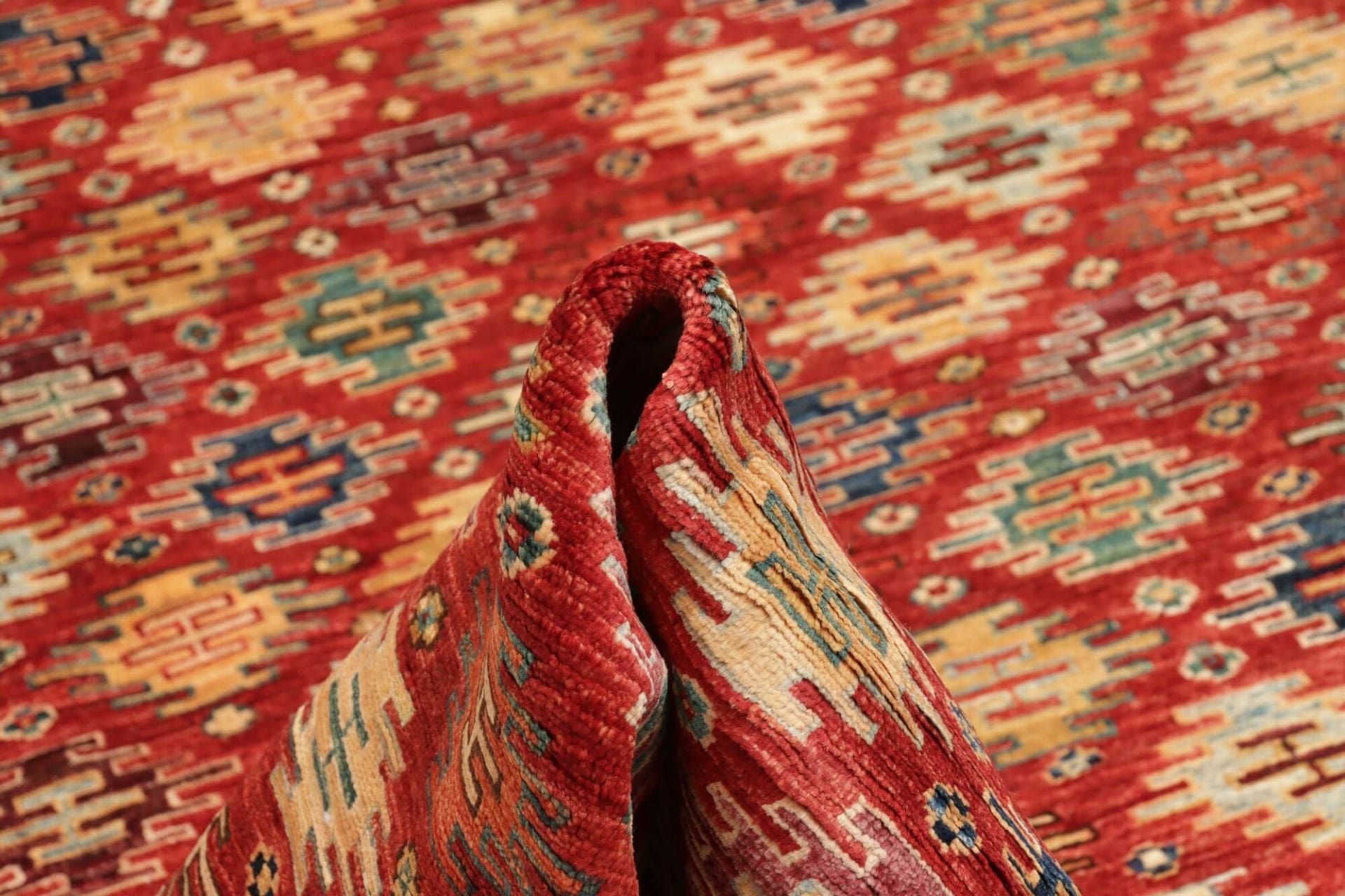 Handgeknüpfter Samarkand Orientteppich 203 × 293 cm