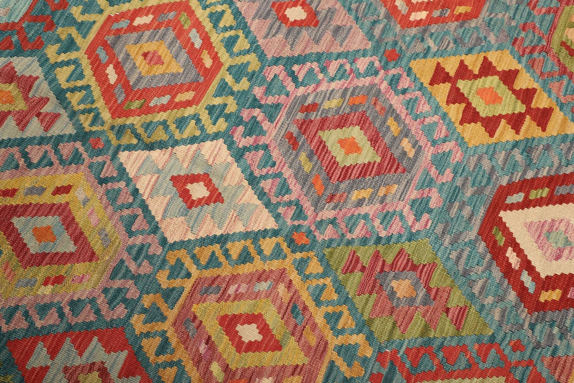 Kelim 216 × 293 cm aus Wolle, handgewebt