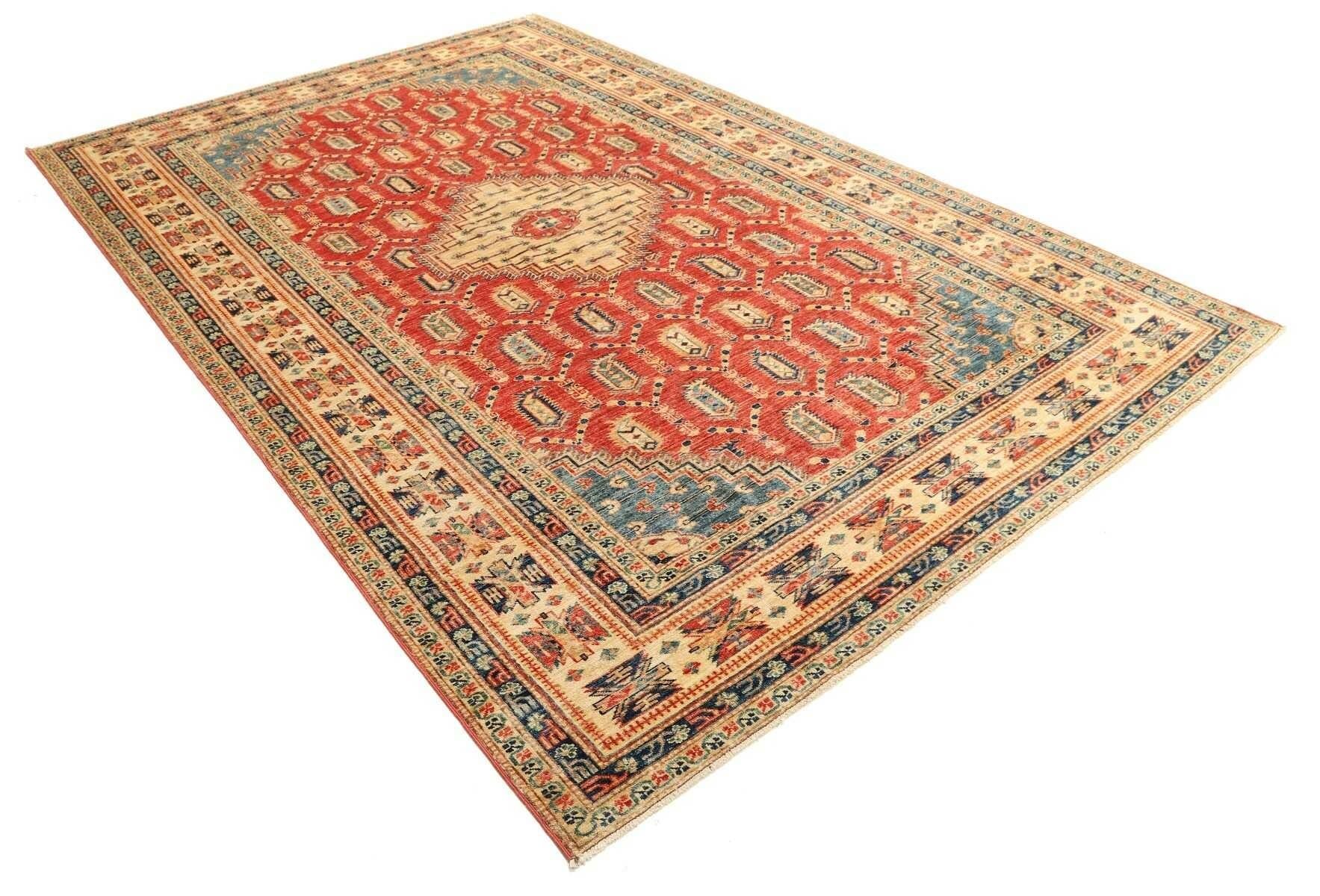 Handgeknüpfter Kazak Orientteppich, 207 × 308 cm, Wolle