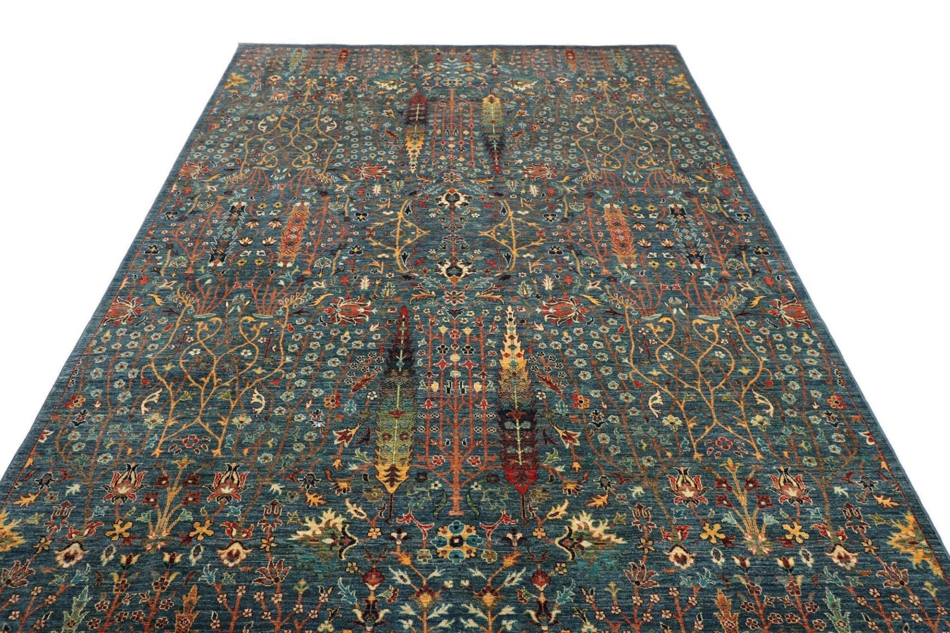 Samarkand Orientteppich 201 × 299 cm aus Wolle, handgeknüpft