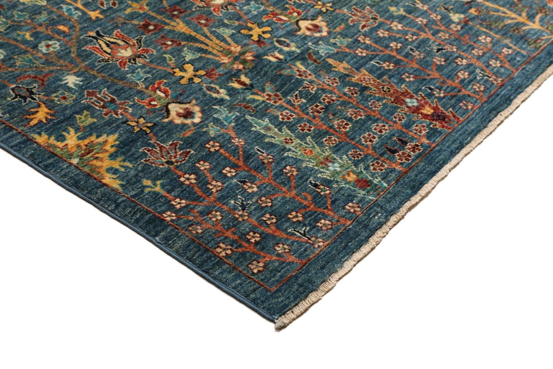 Samarkand Orientteppich 201 × 299 cm aus Wolle, handgeknüpft