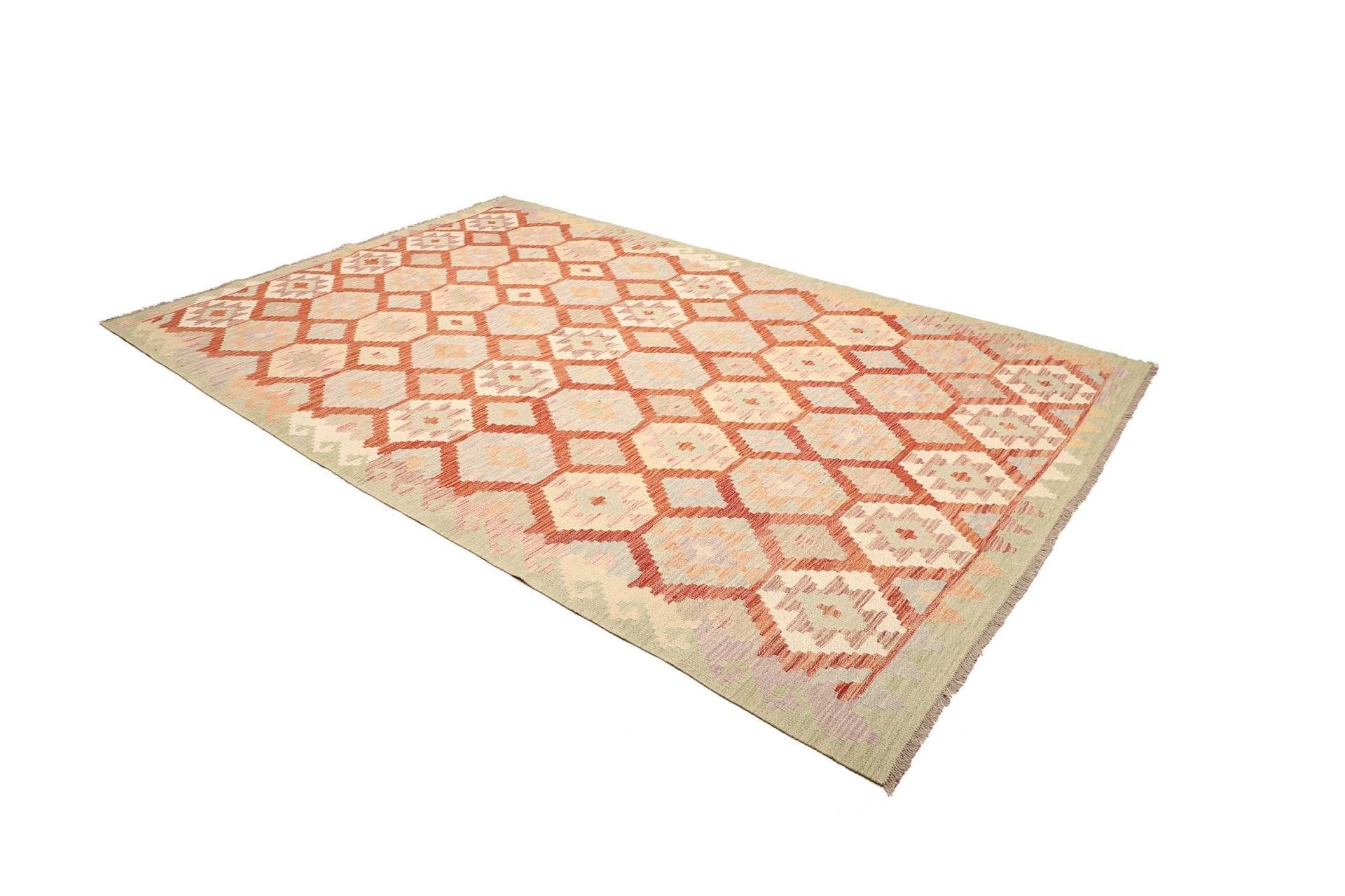 Handgewebter Kelim, 208 × 306 cm, Wolle