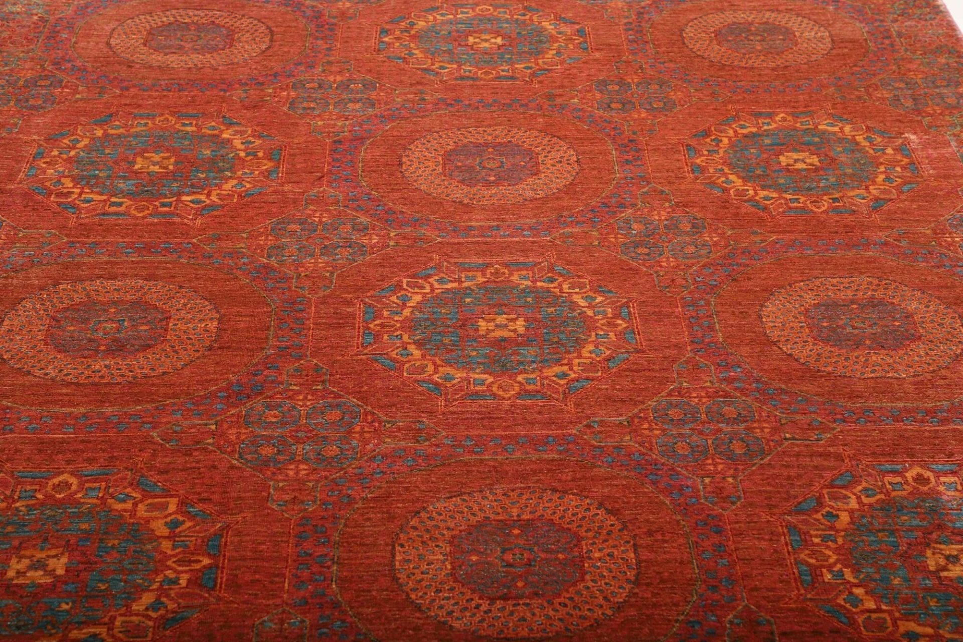 mamluk-orientteppich-207-x-293-cm-handgeknupft-aus-schurwolle-7 Mamluk Orientteppich 207 × 293 cm aus Wolle, handgeknüpft