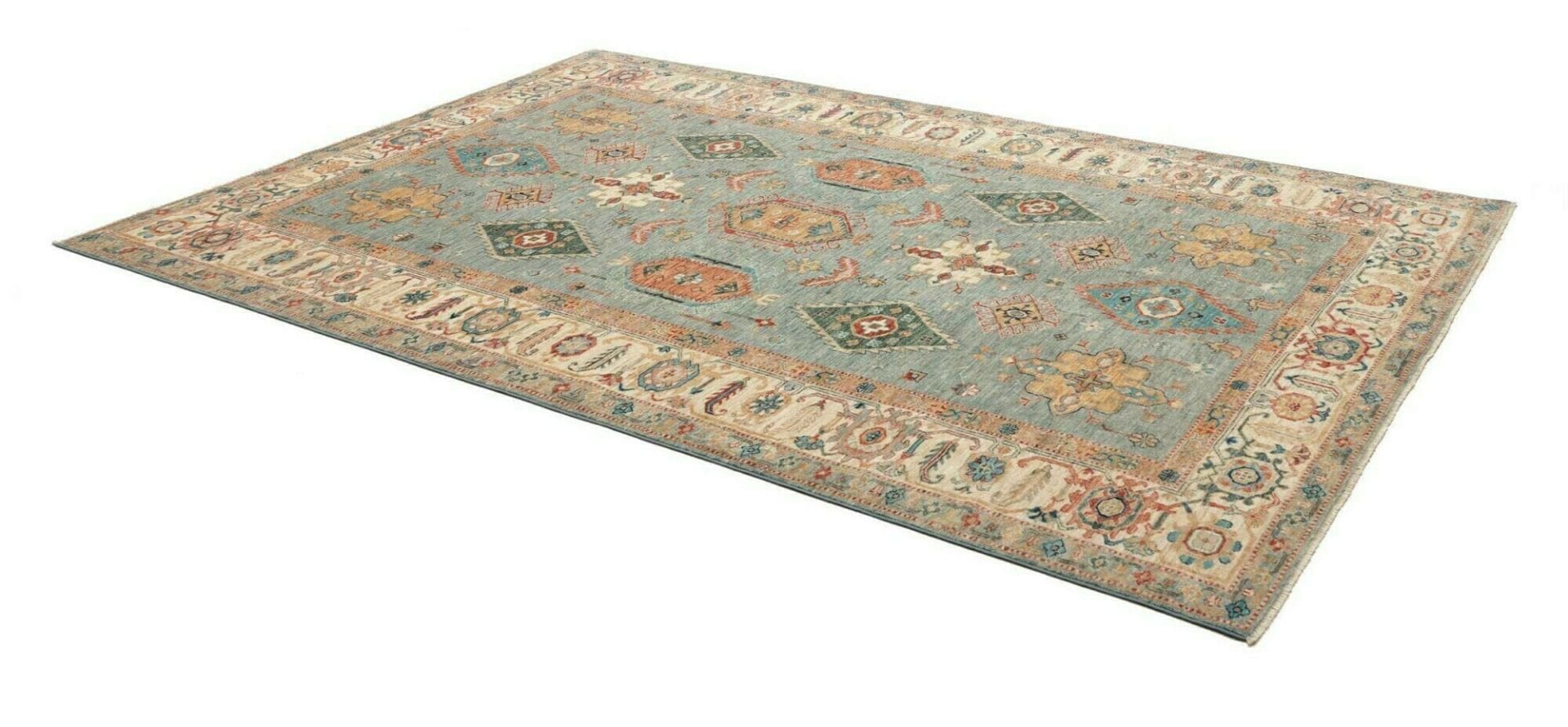 Kazak Orientteppich aus Pakistan, 211 × 303 cm