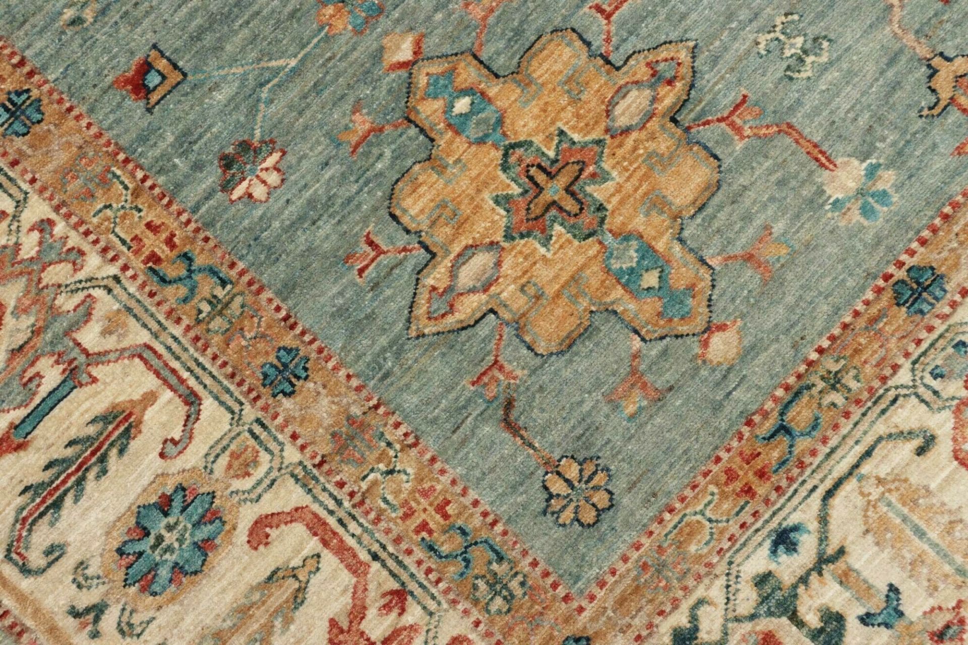 Kazak Orientteppich aus Pakistan, 211 × 303 cm