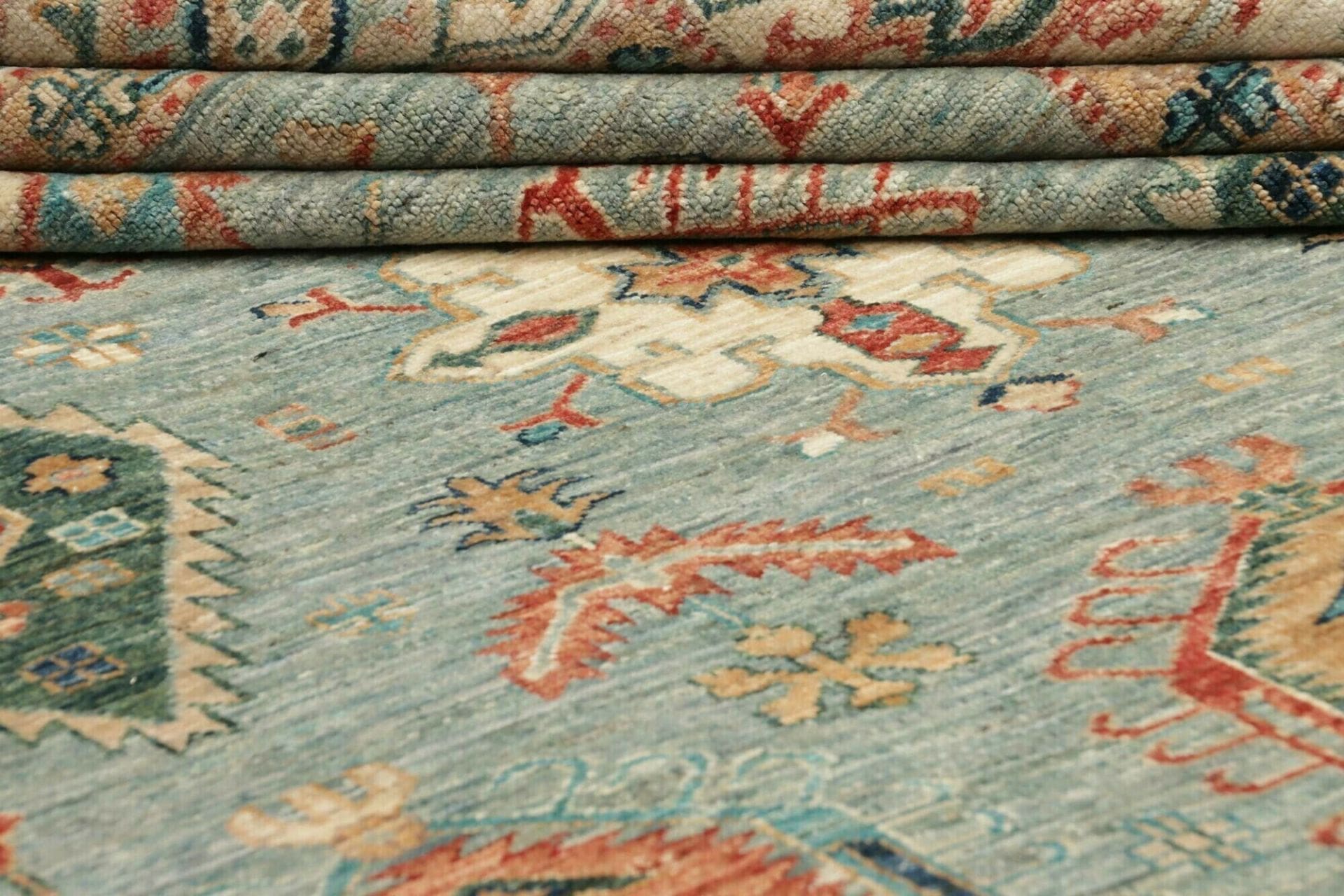 Kazak Orientteppich aus Pakistan, 211 × 303 cm