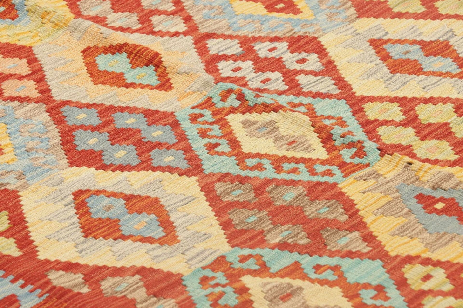 Kelim 216 × 303 cm aus Wolle, handgewebt