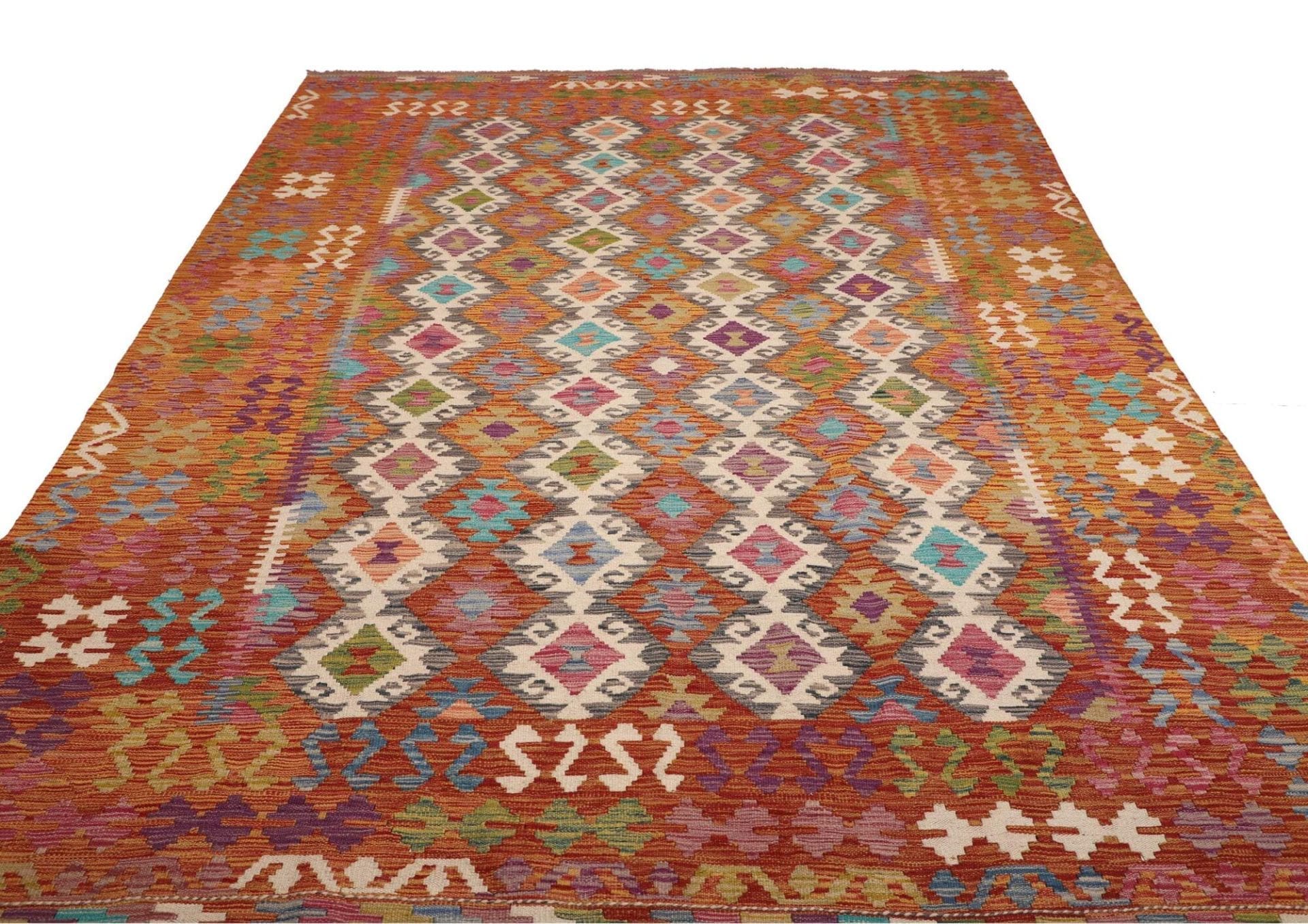 Handgewebter Kelim 204 × 298 cm
