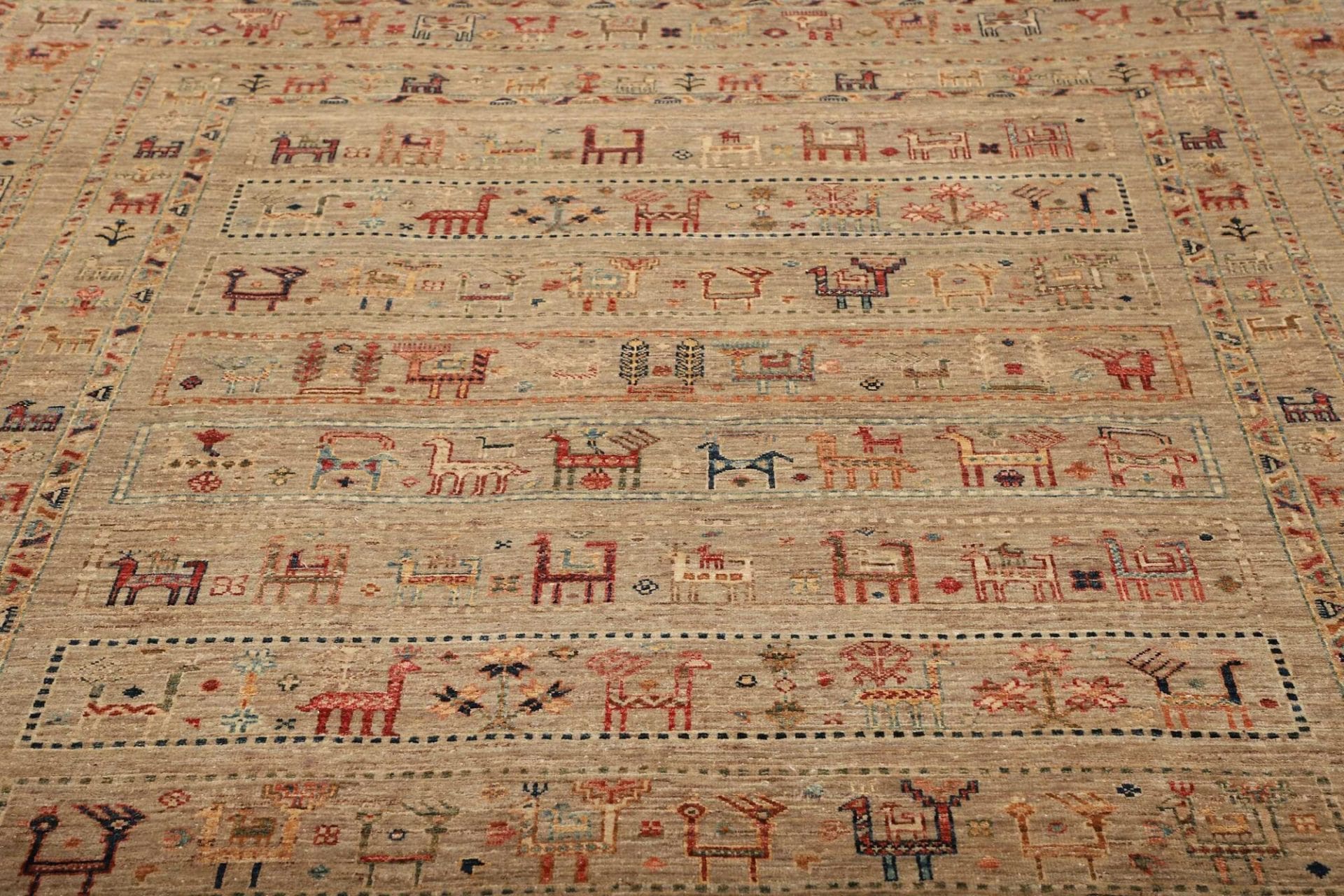 Samarkand Orientteppich aus Pakistan, 207 × 277 cm