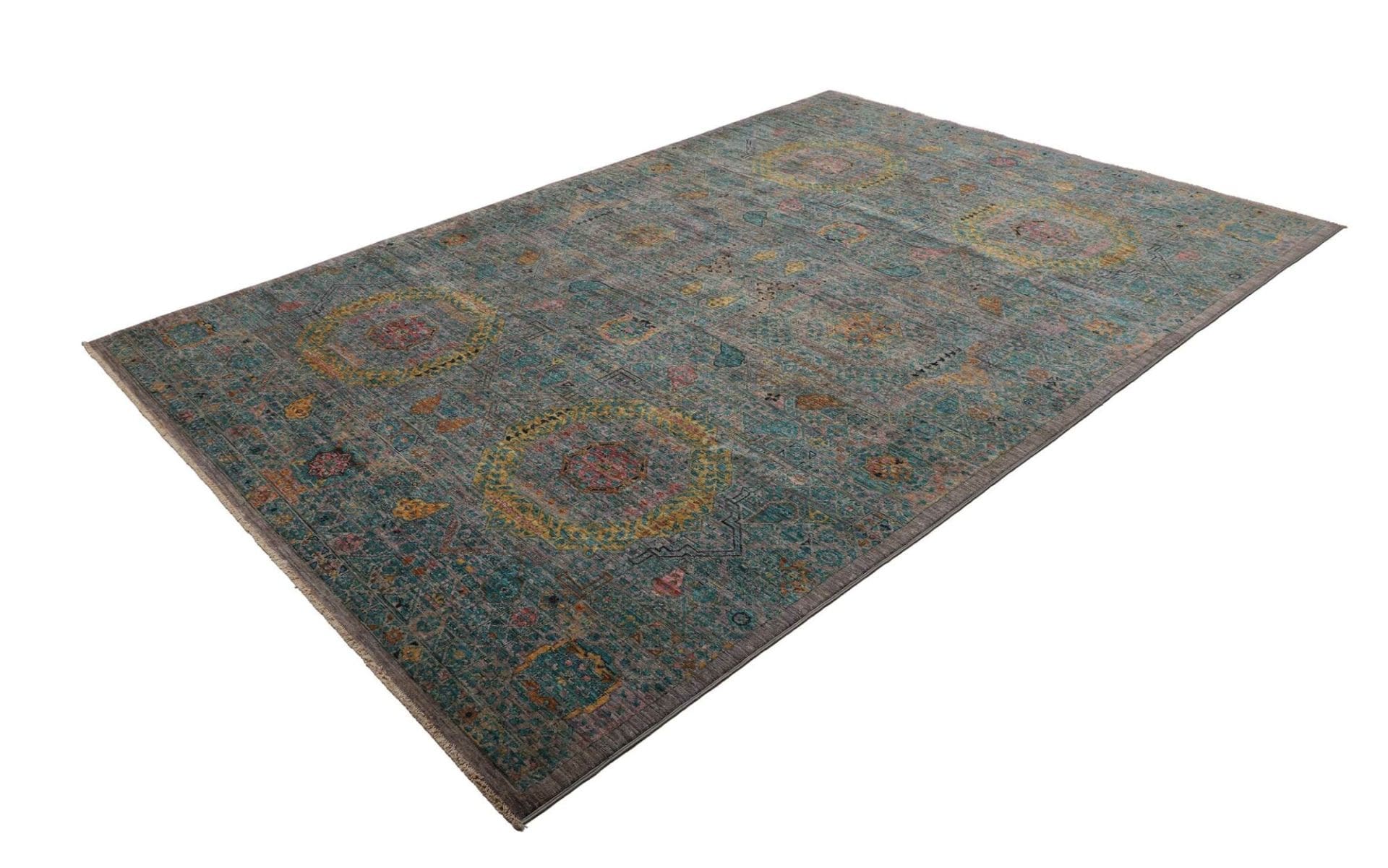 Mamluk Orientteppich aus Pakistan, 205 × 297 cm