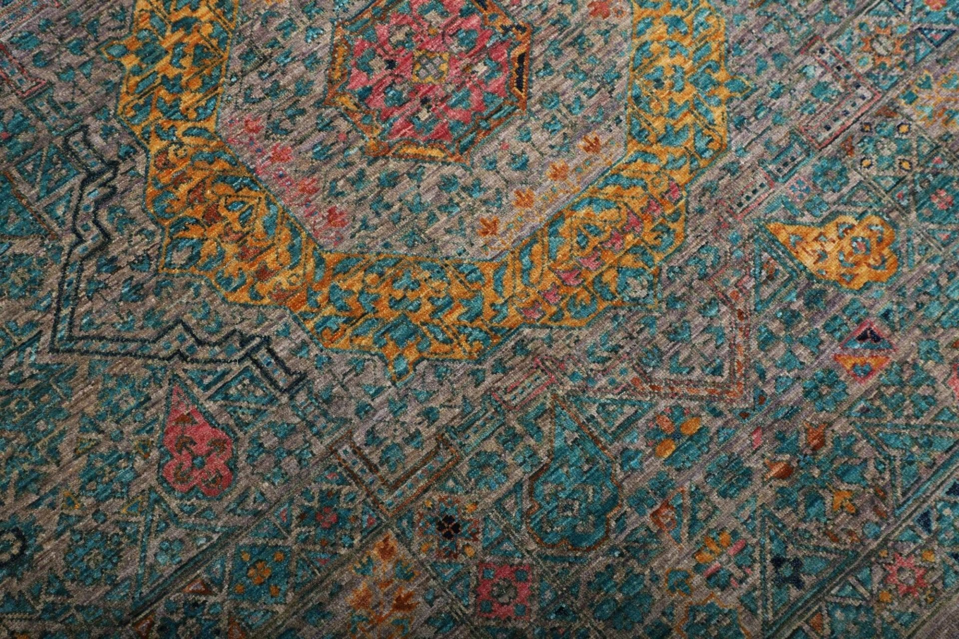Mamluk Orientteppich aus Pakistan, 205 × 297 cm