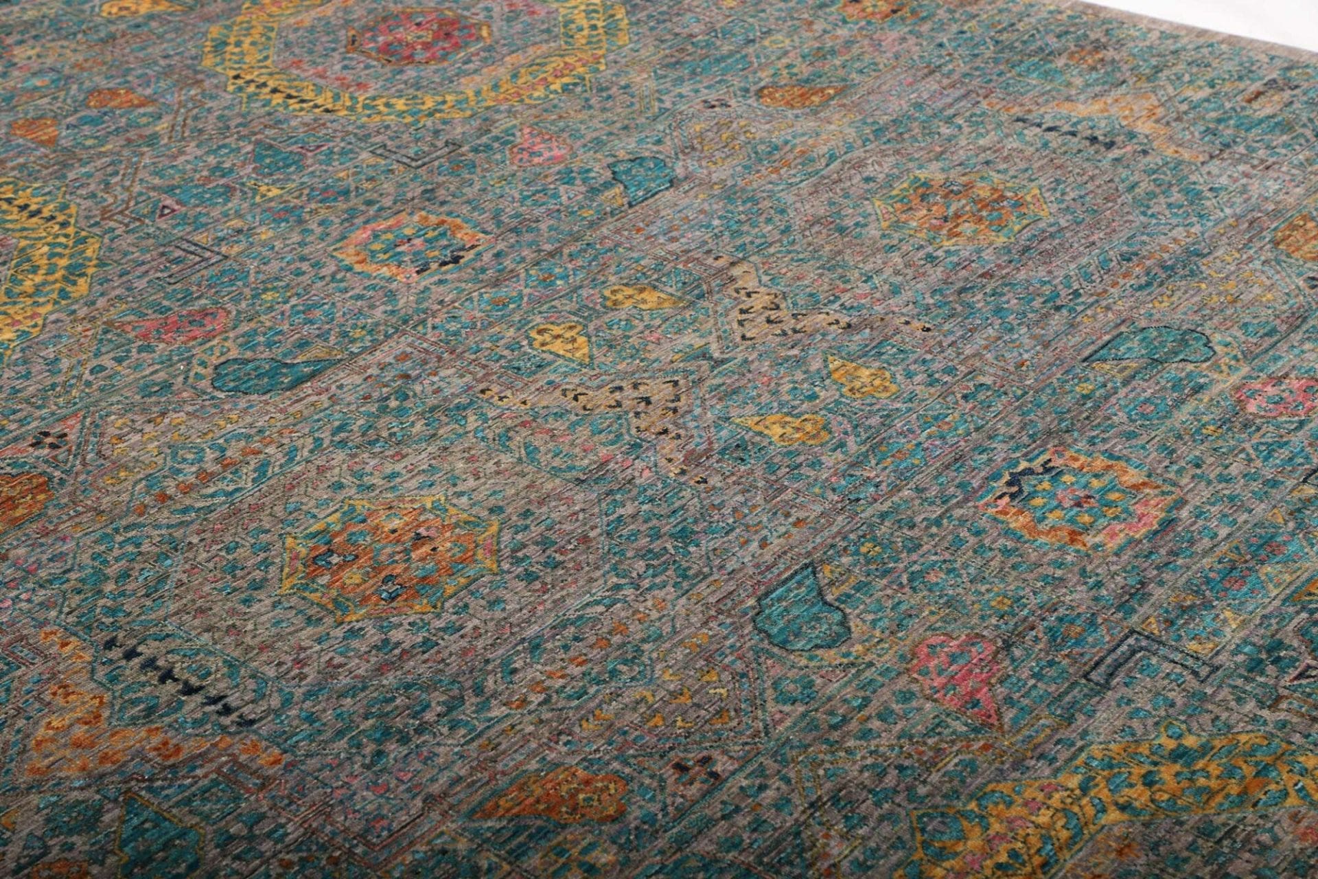 Mamluk Orientteppich aus Pakistan, 205 × 297 cm