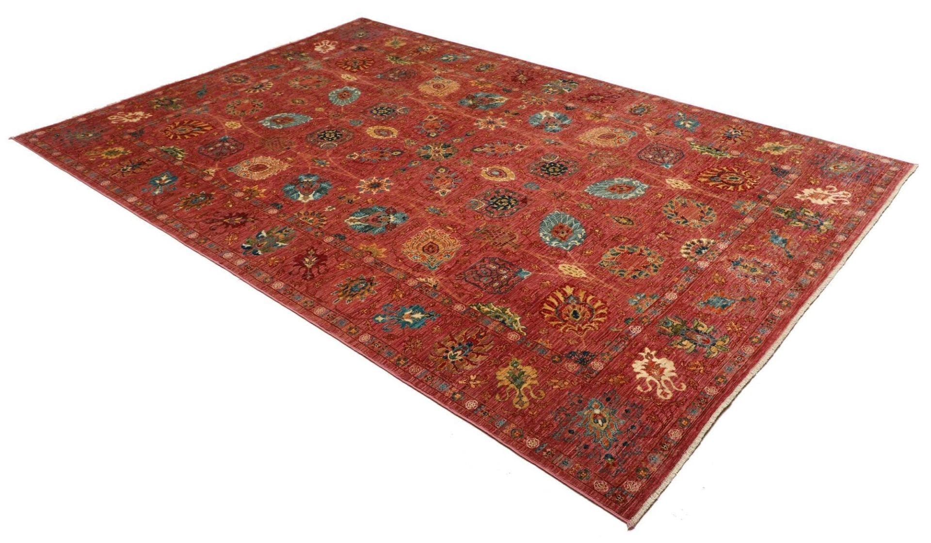 Samarkand Orientteppich 200 × 292 cm aus Wolle, handgeknüpft