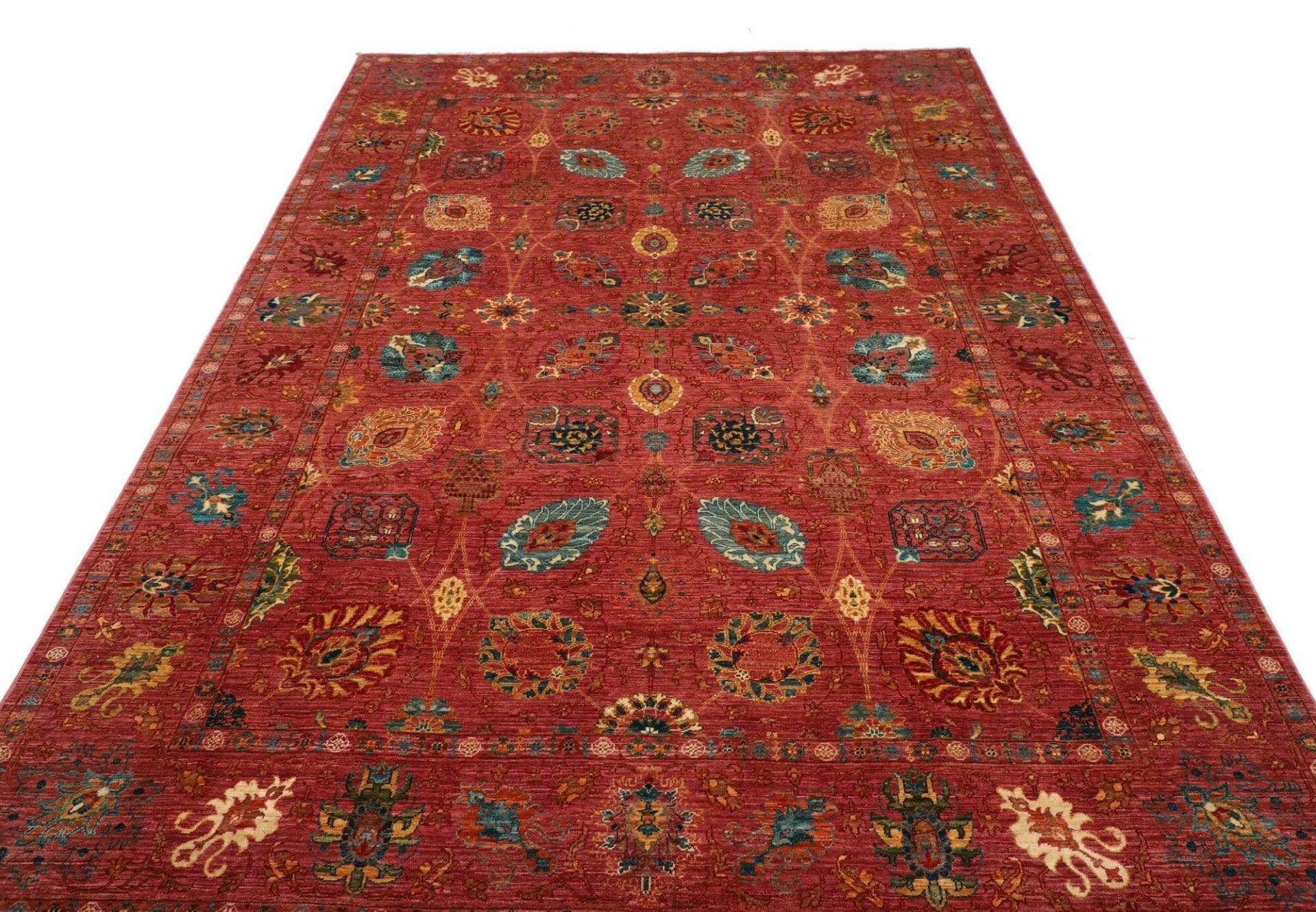 Samarkand Orientteppich 200 × 292 cm aus Wolle, handgeknüpft