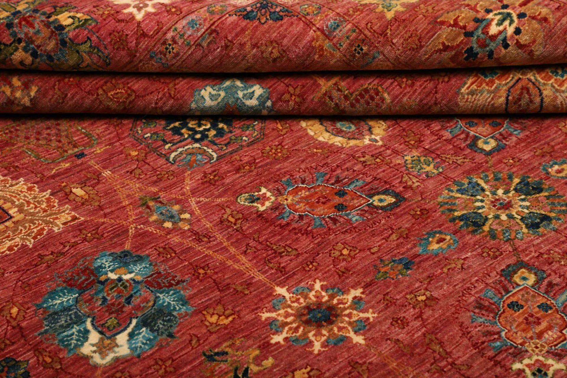Samarkand Orientteppich 200 × 292 cm aus Wolle, handgeknüpft