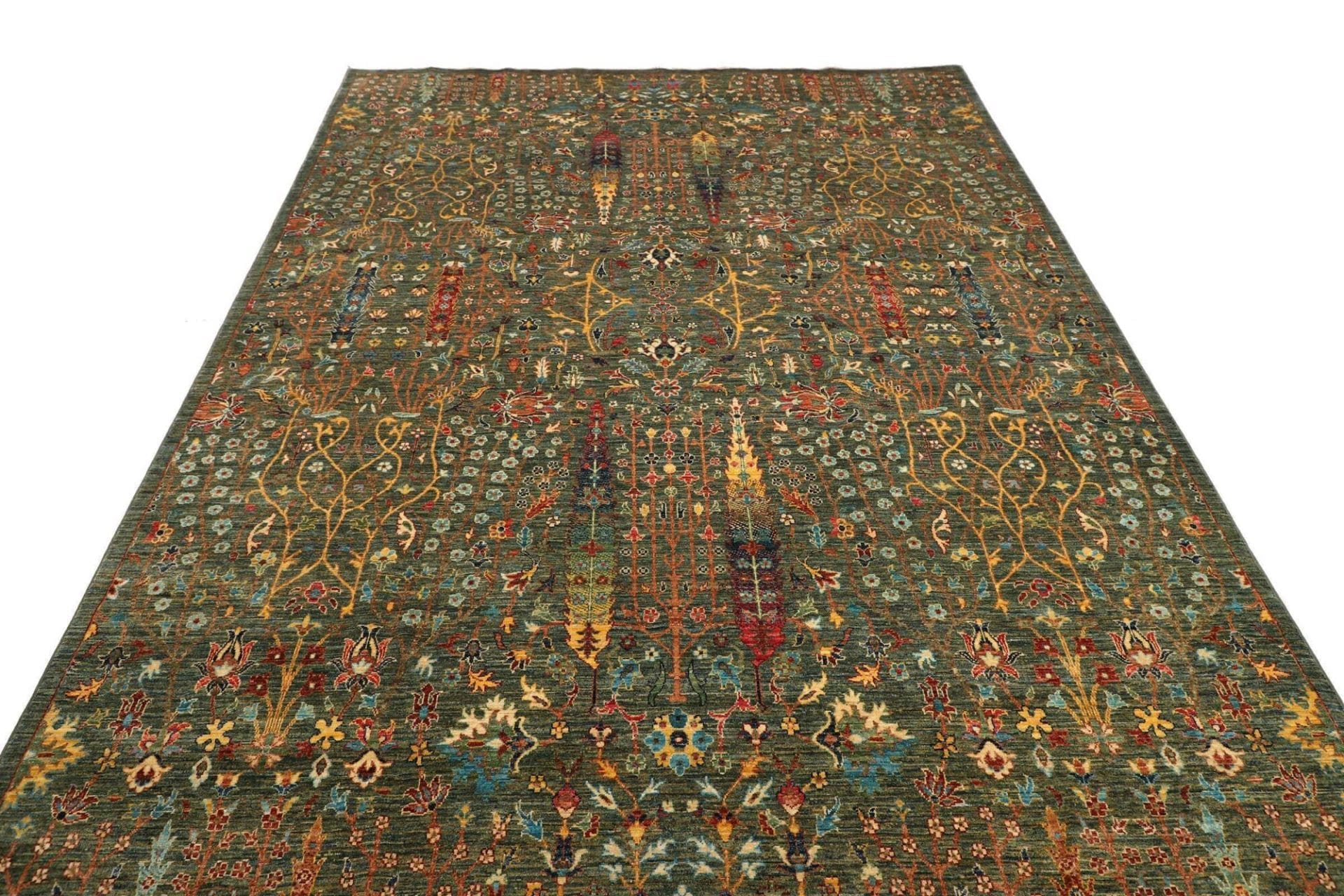 Handgeknüpfter Samarkand Orientteppich, 208 × 307 cm, Wolle