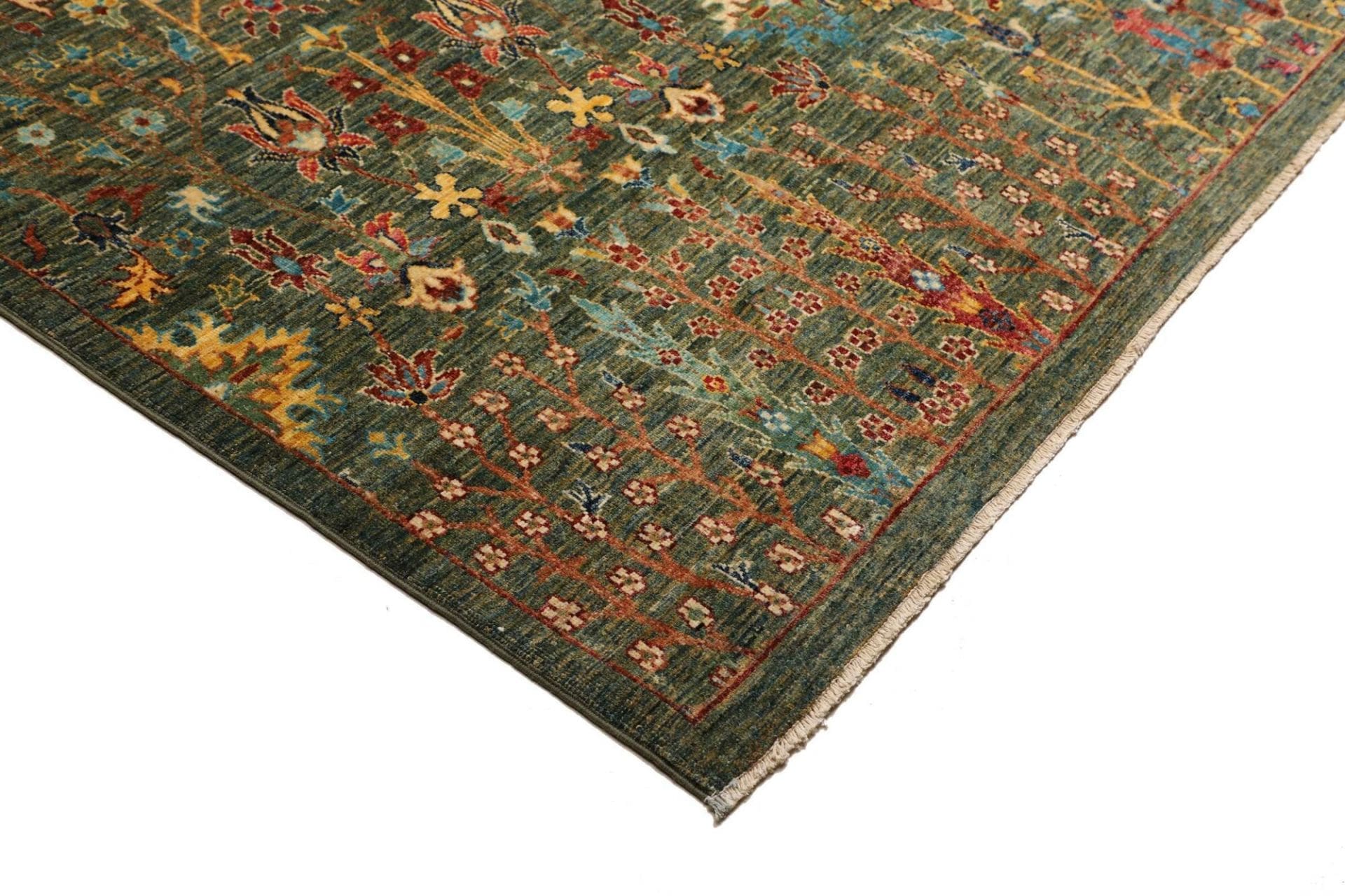 Handgeknüpfter Samarkand Orientteppich, 208 × 307 cm, Wolle