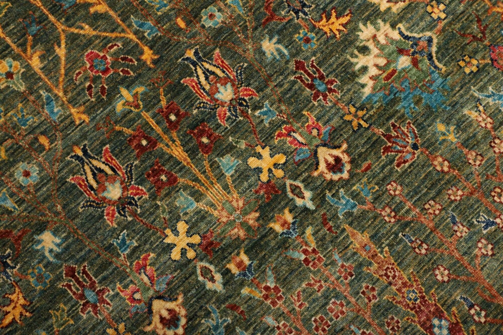 Handgeknüpfter Samarkand Orientteppich, 208 × 307 cm, Wolle