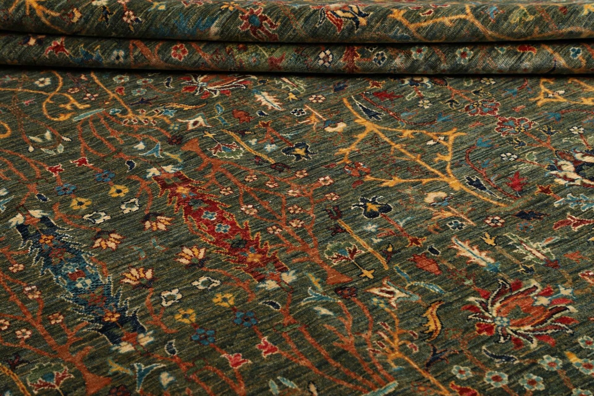 Handgeknüpfter Samarkand Orientteppich, 208 × 307 cm, Wolle