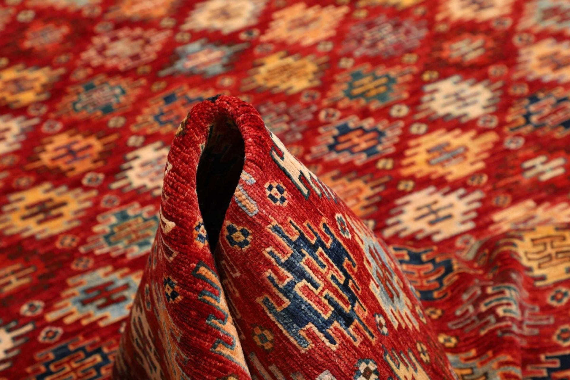 Handgeknüpfter Samarkand Orientteppich 202 × 292 cm