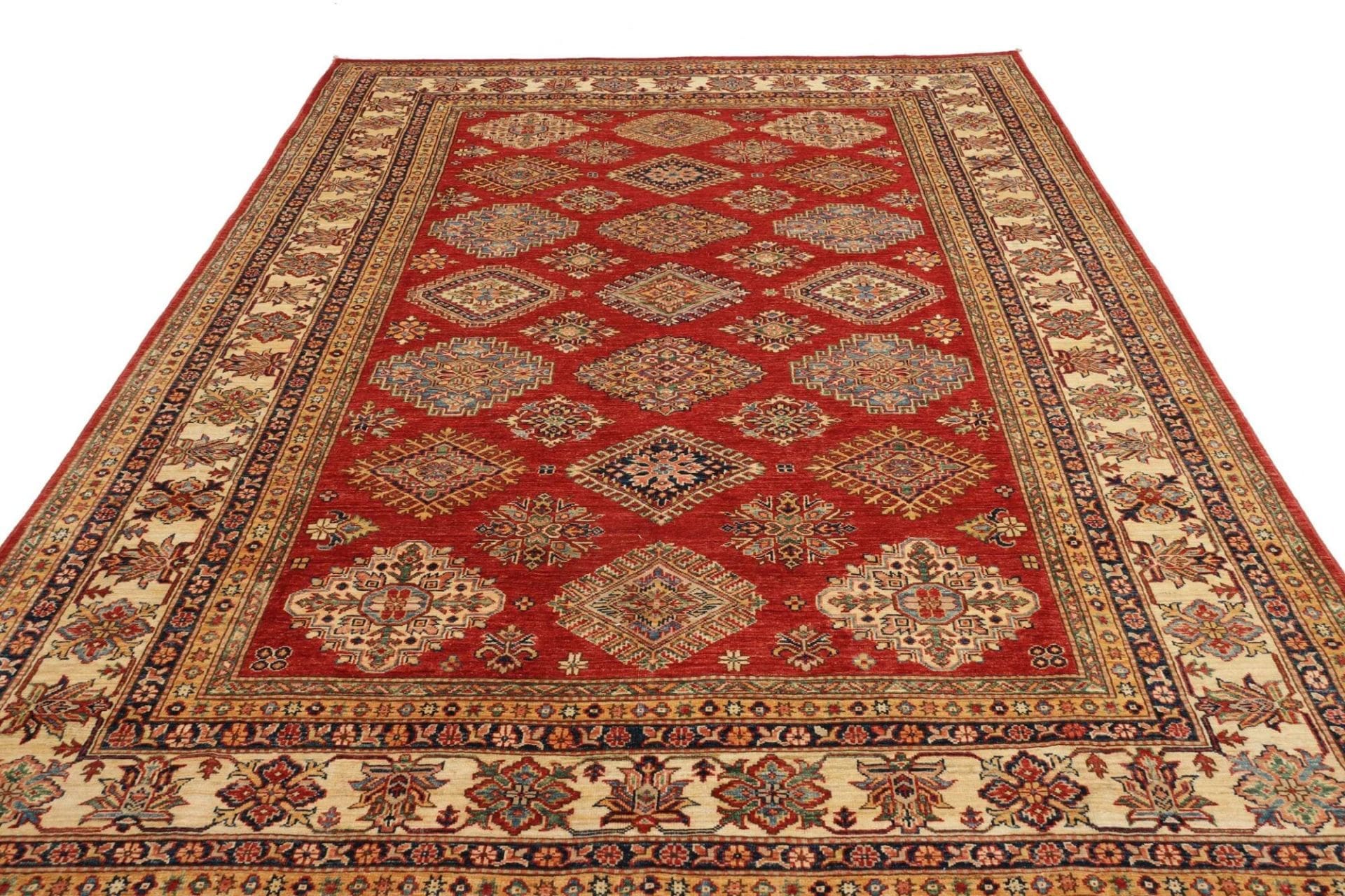 Kazak Orientteppich aus Pakistan, 203 × 296 cm