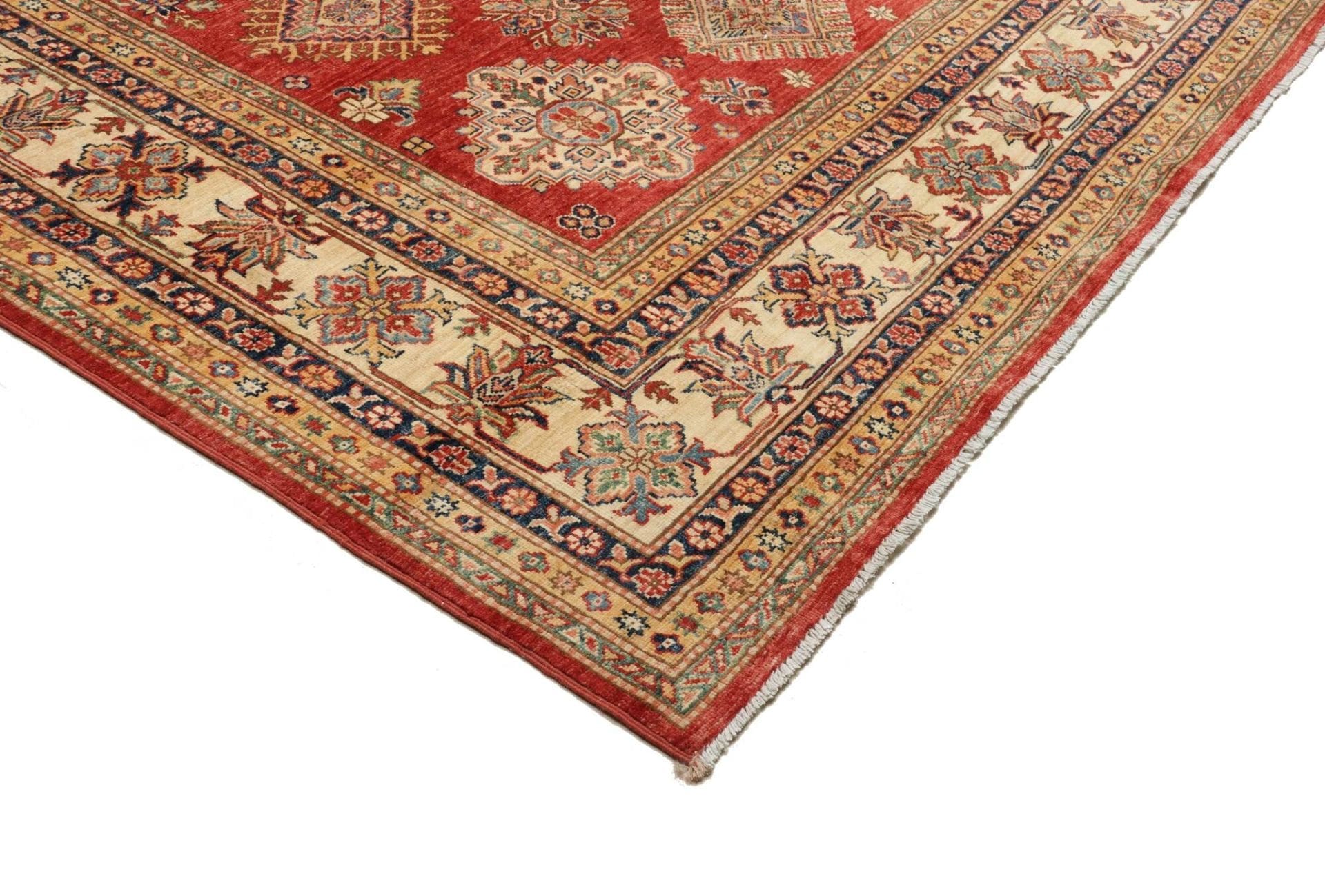 Kazak Orientteppich aus Pakistan, 203 × 296 cm