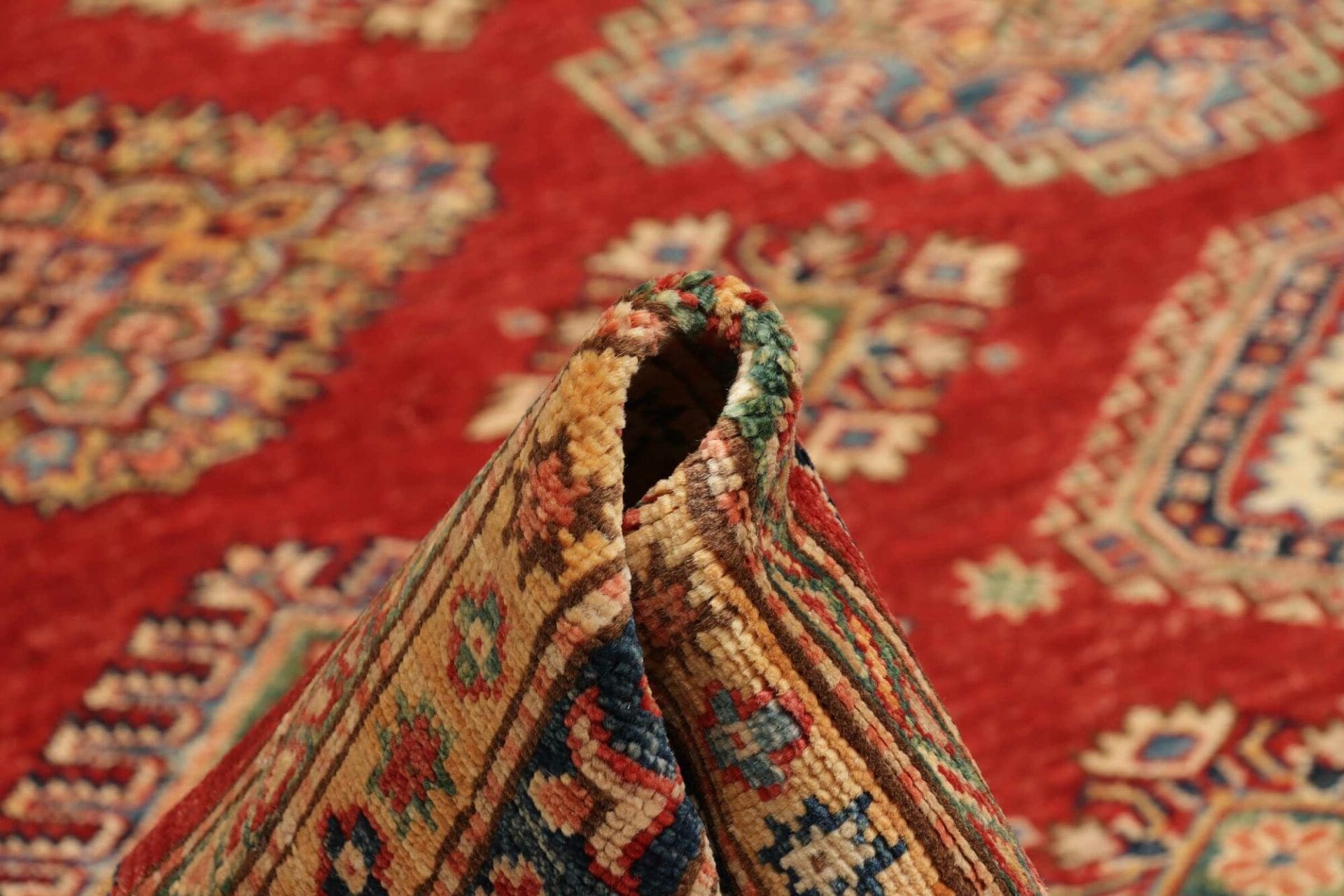 Kazak Orientteppich aus Pakistan, 203 × 296 cm