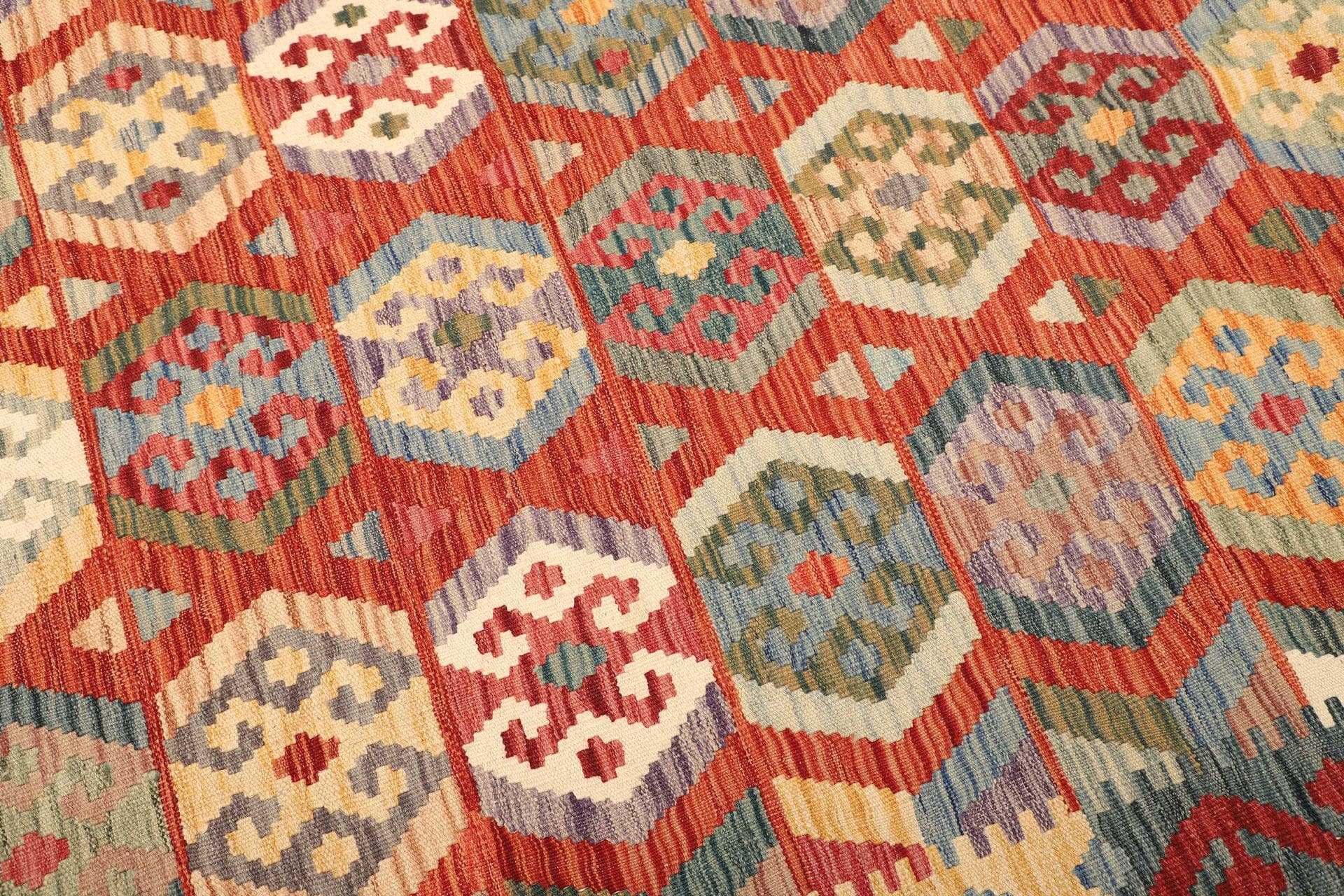 Kelim 212 × 301 cm aus Wolle, handgewebt