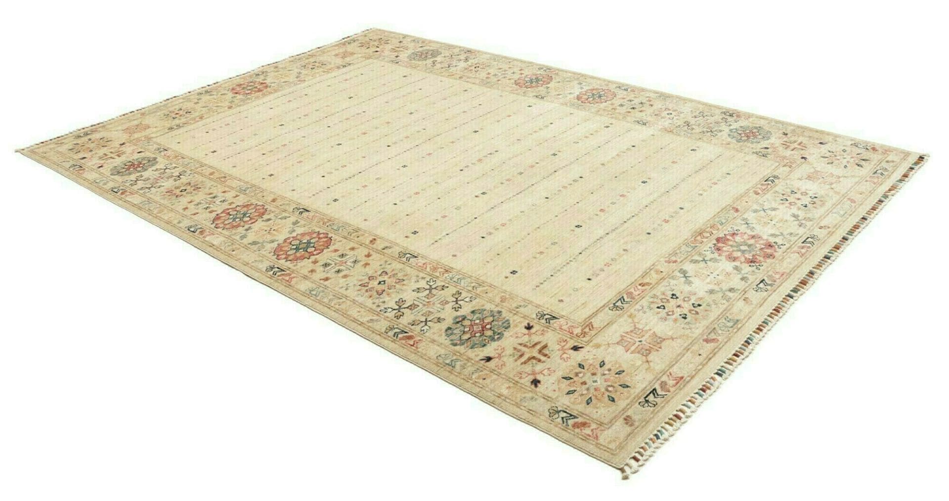 Samarkand Orientteppich 206 × 290 cm aus Wolle, handgeknüpft