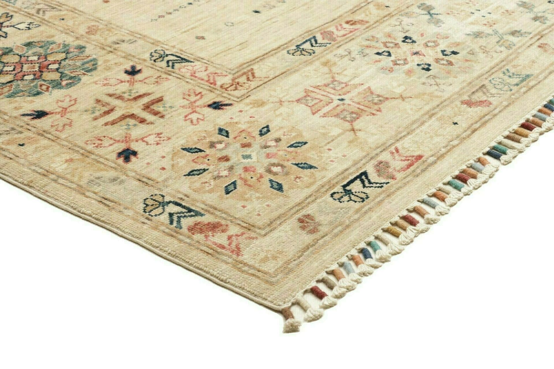 Samarkand Orientteppich 206 × 290 cm aus Wolle, handgeknüpft