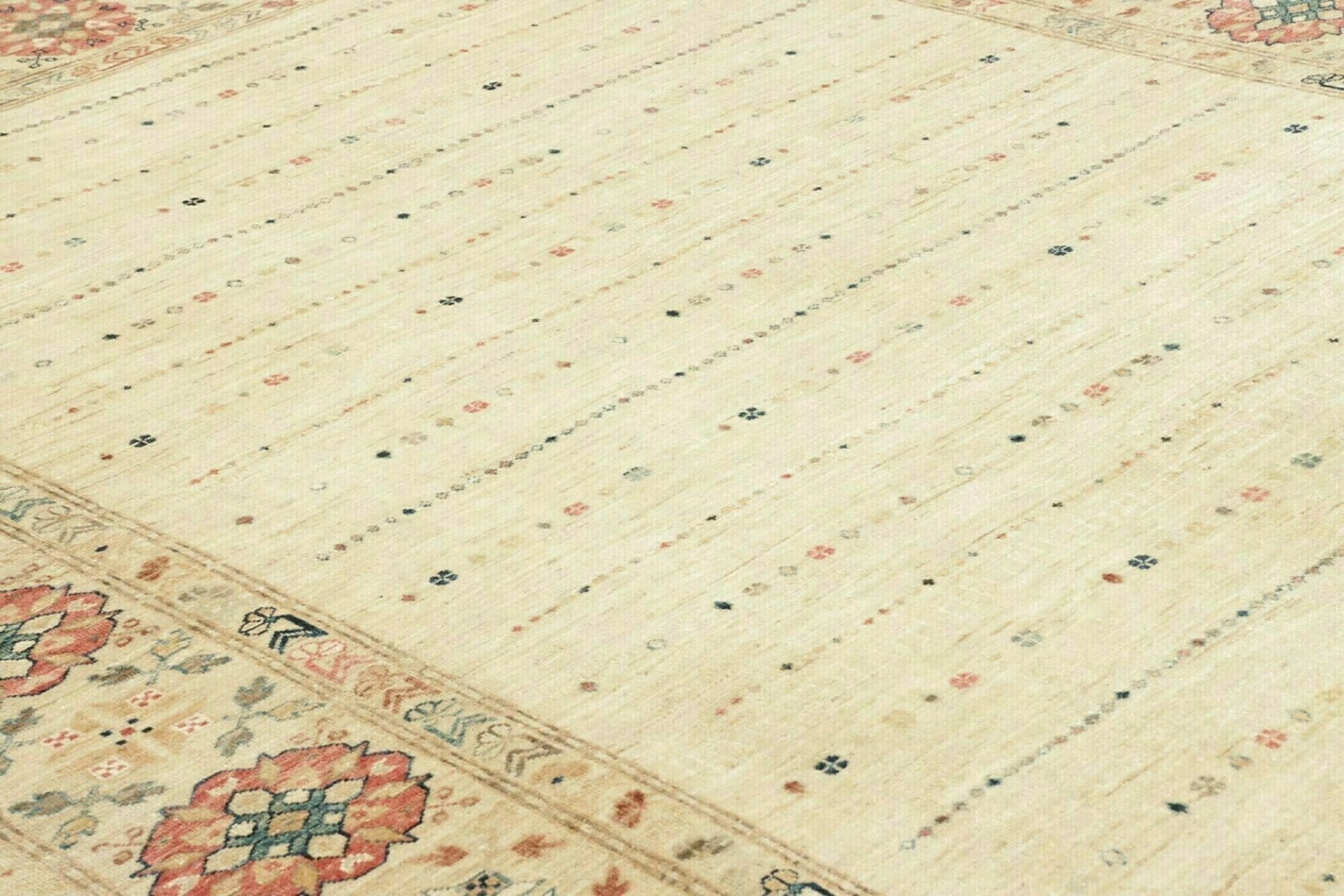 Samarkand Orientteppich 206 × 290 cm aus Wolle, handgeknüpft