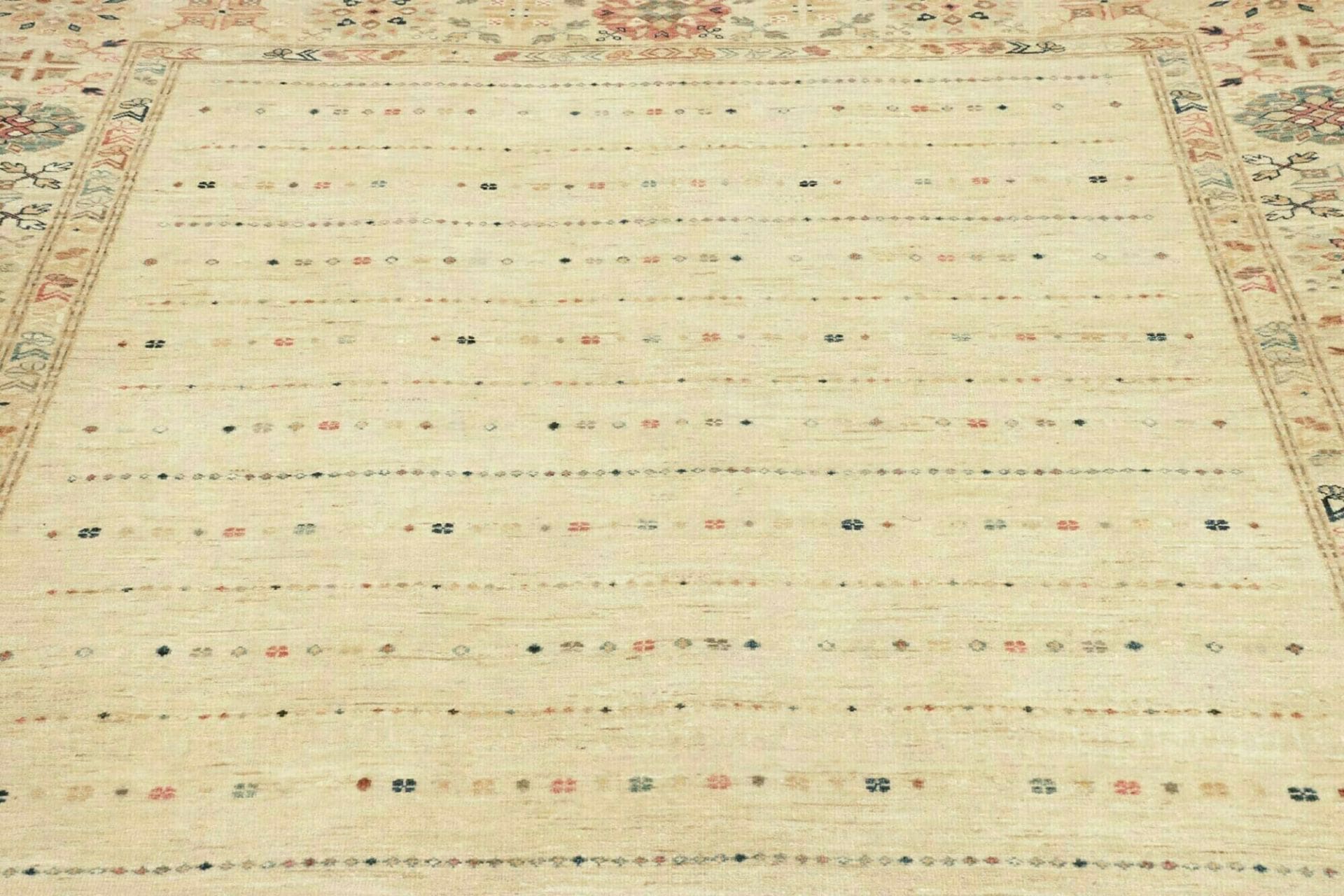 Samarkand Orientteppich 206 × 290 cm aus Wolle, handgeknüpft