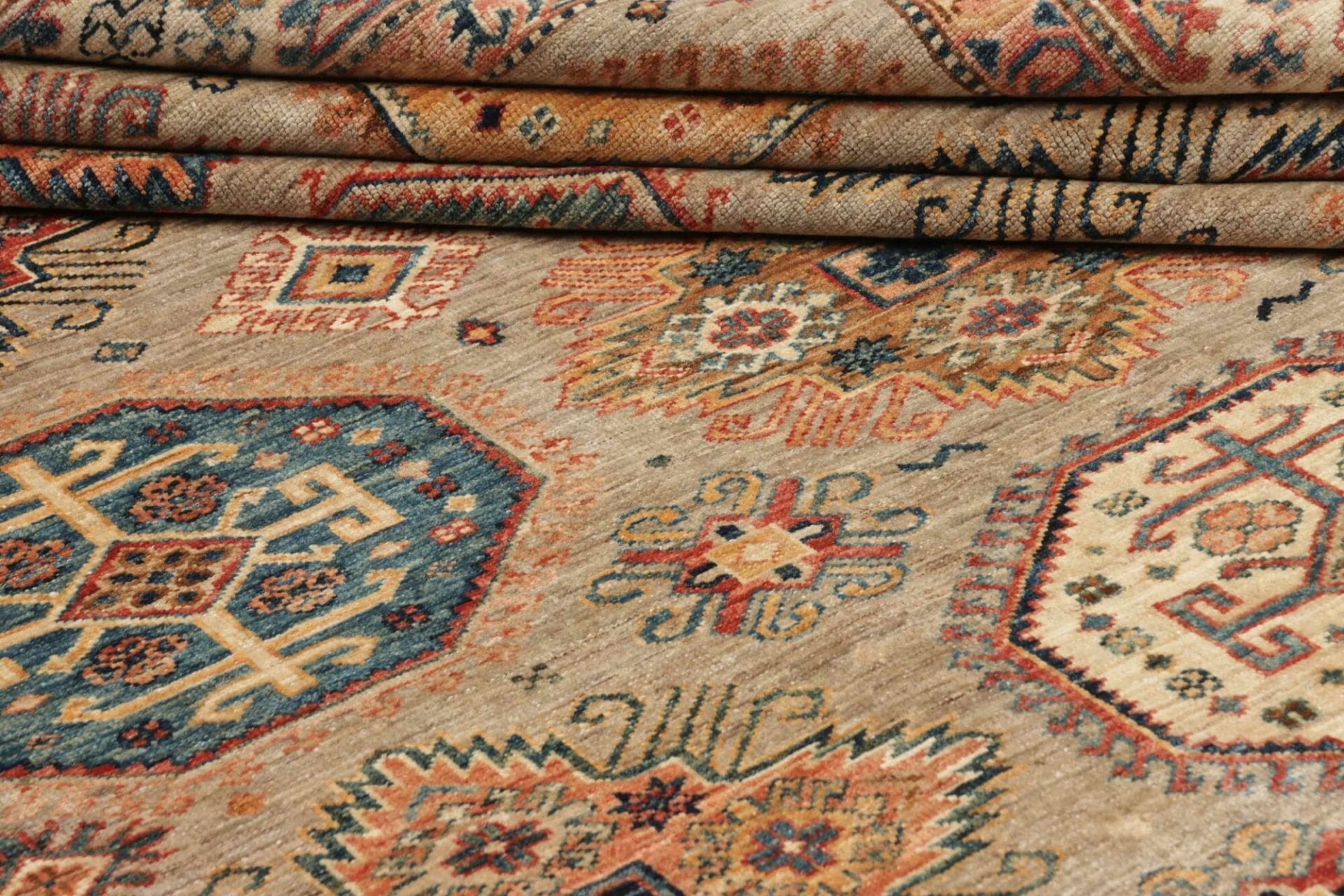 Handgeknüpfter Kazak Orientteppich, 209 × 304 cm, Wolle