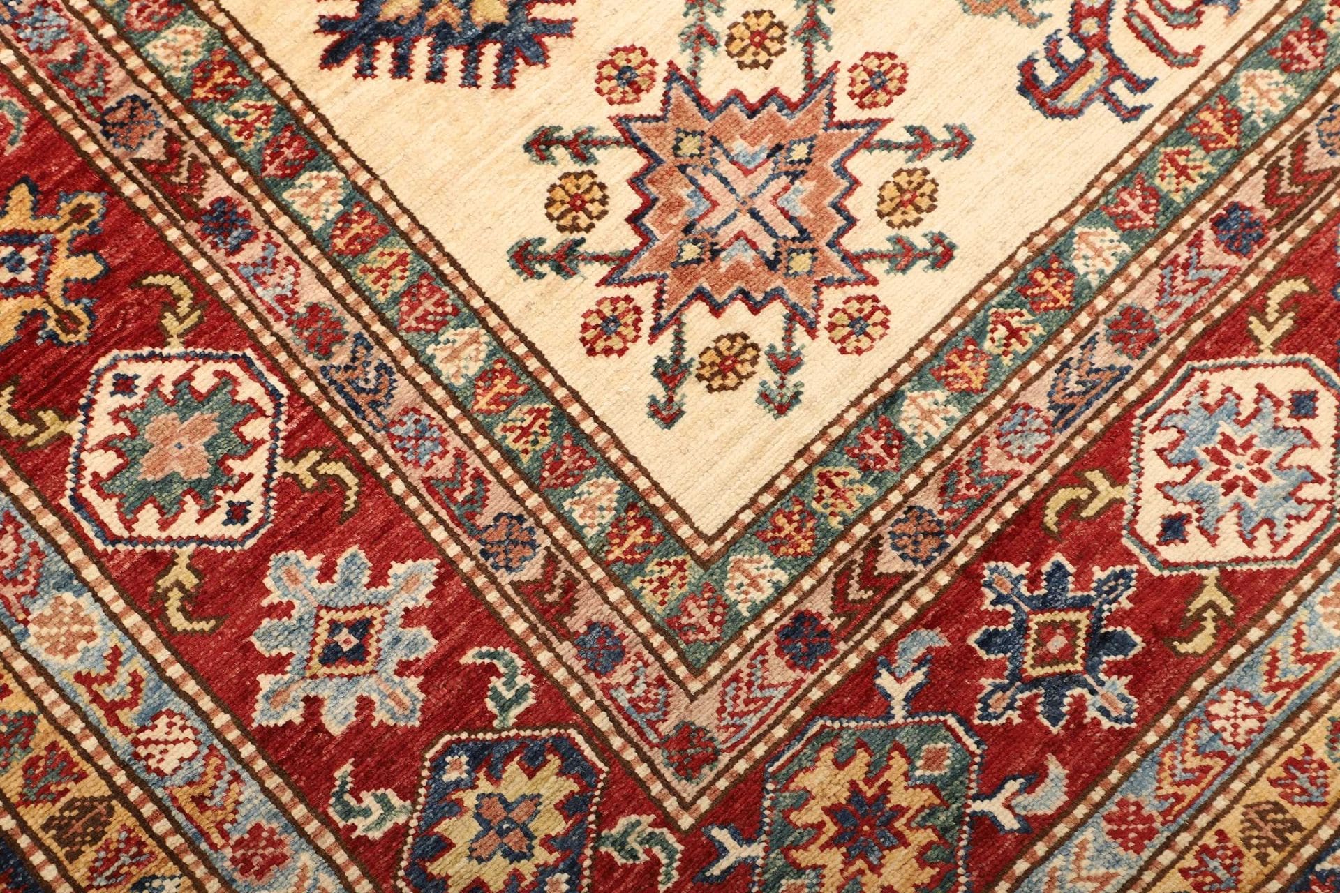 Kazak Orientteppich aus Pakistan, 205 × 297 cm