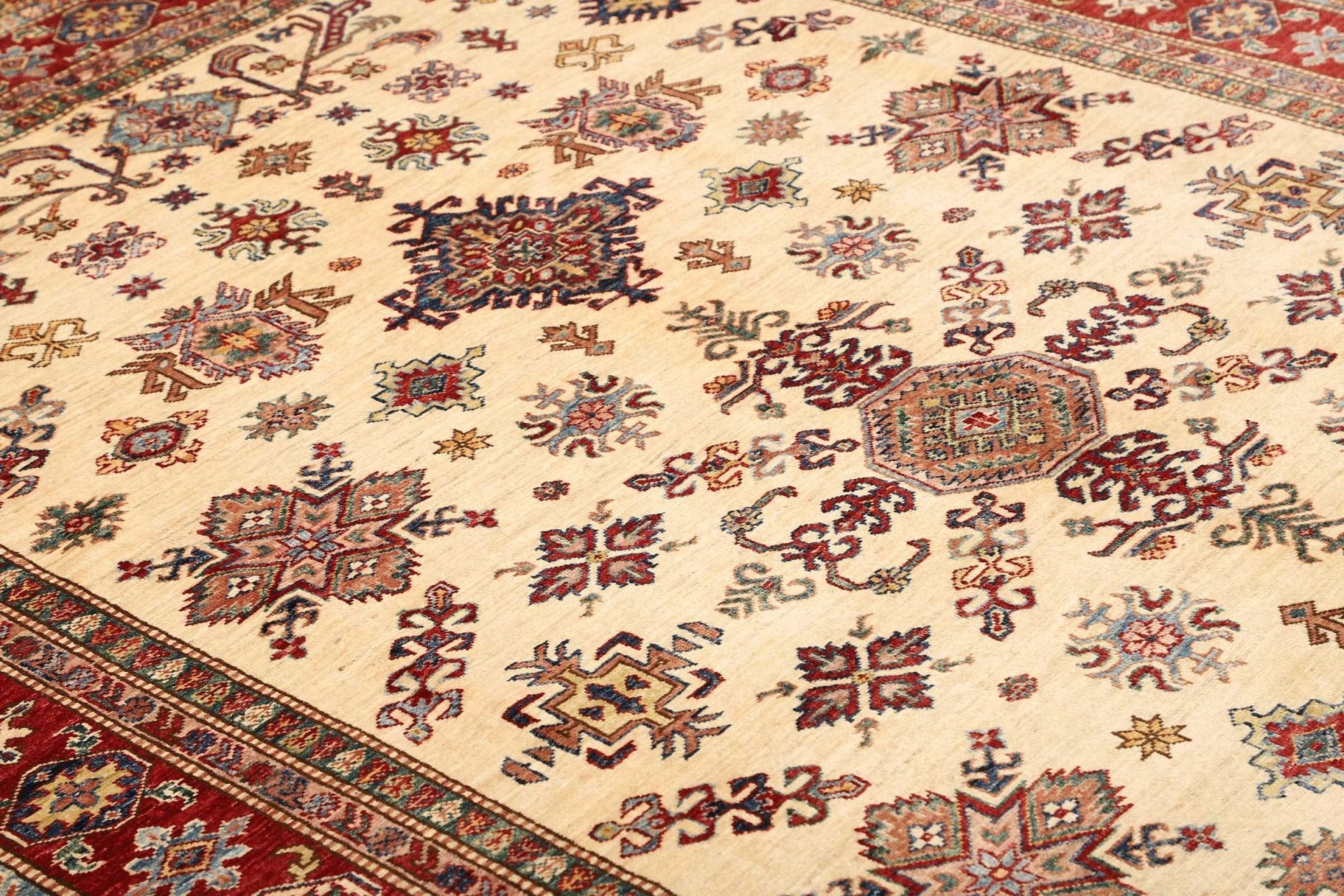 Kazak Orientteppich aus Pakistan, 205 × 297 cm