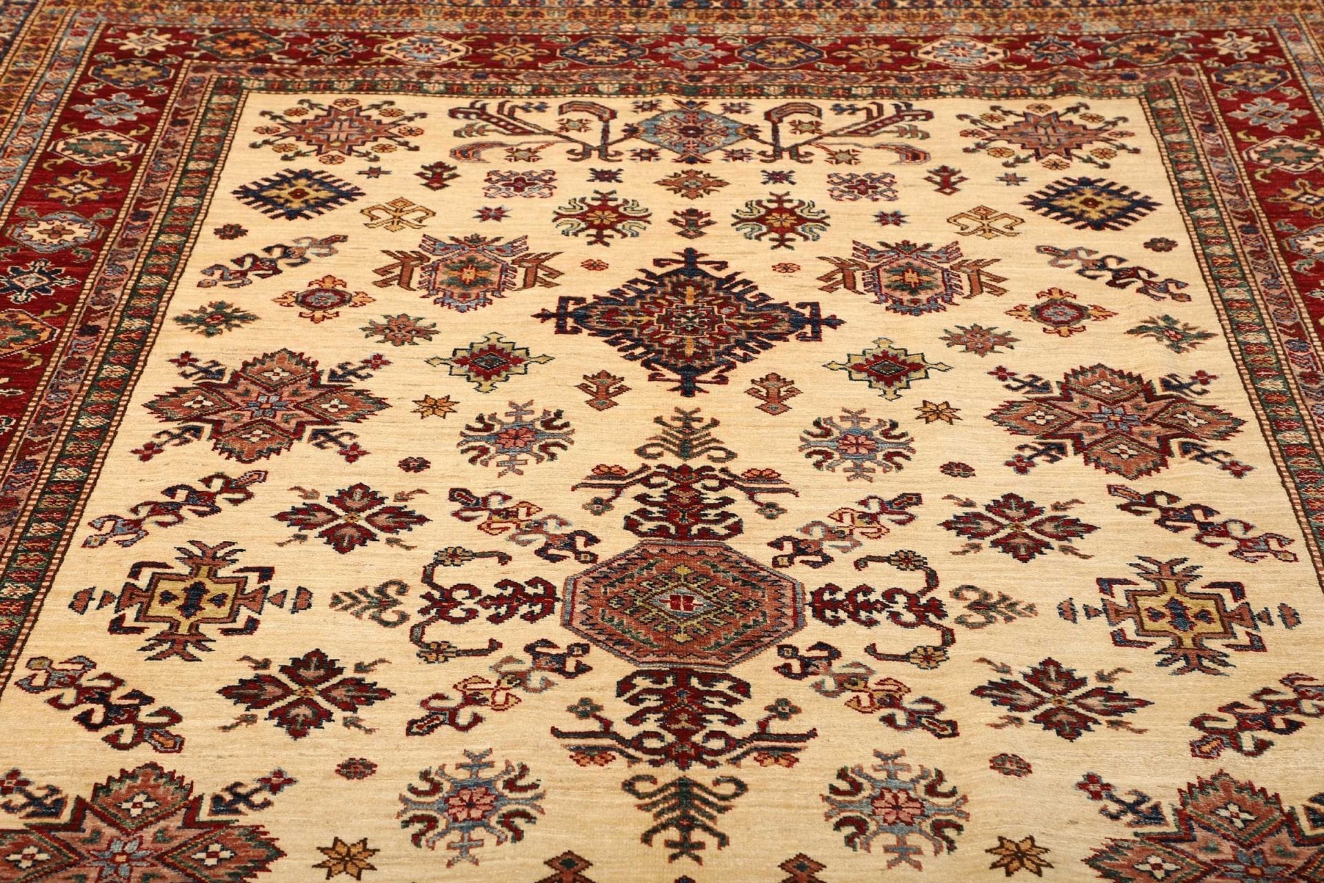 Kazak Orientteppich aus Pakistan, 205 × 297 cm