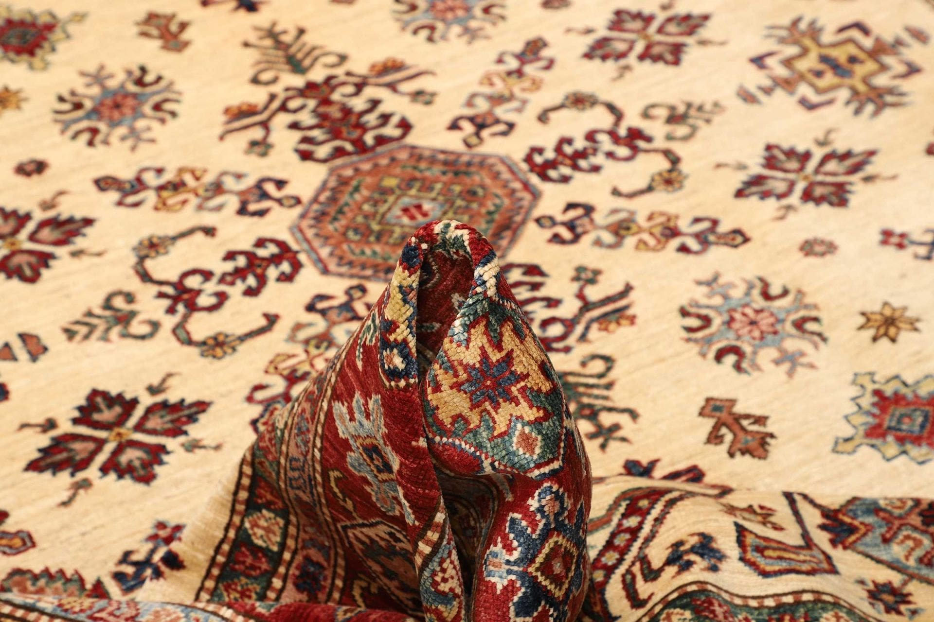 Kazak Orientteppich aus Pakistan, 205 × 297 cm