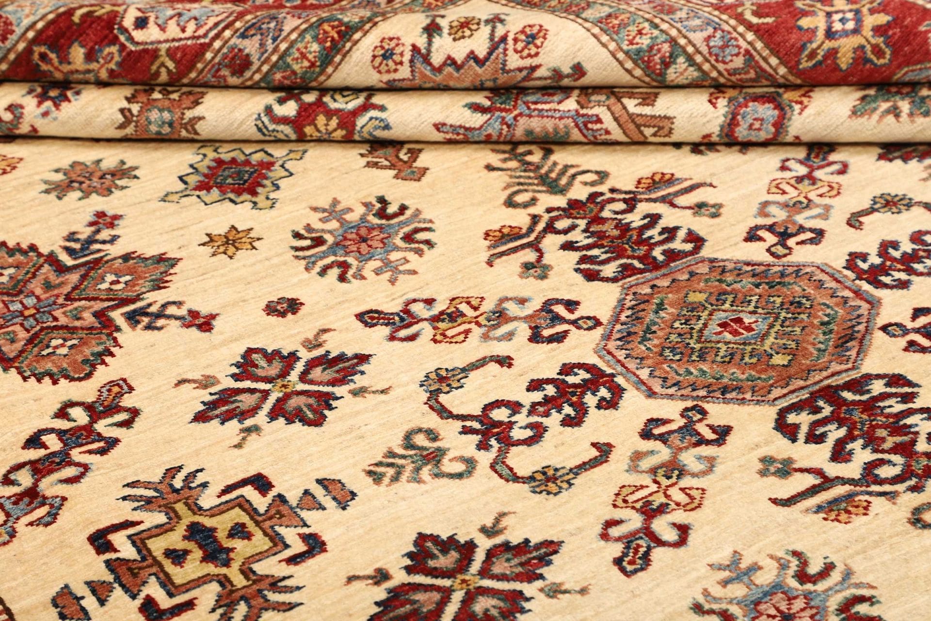 Kazak Orientteppich aus Pakistan, 205 × 297 cm