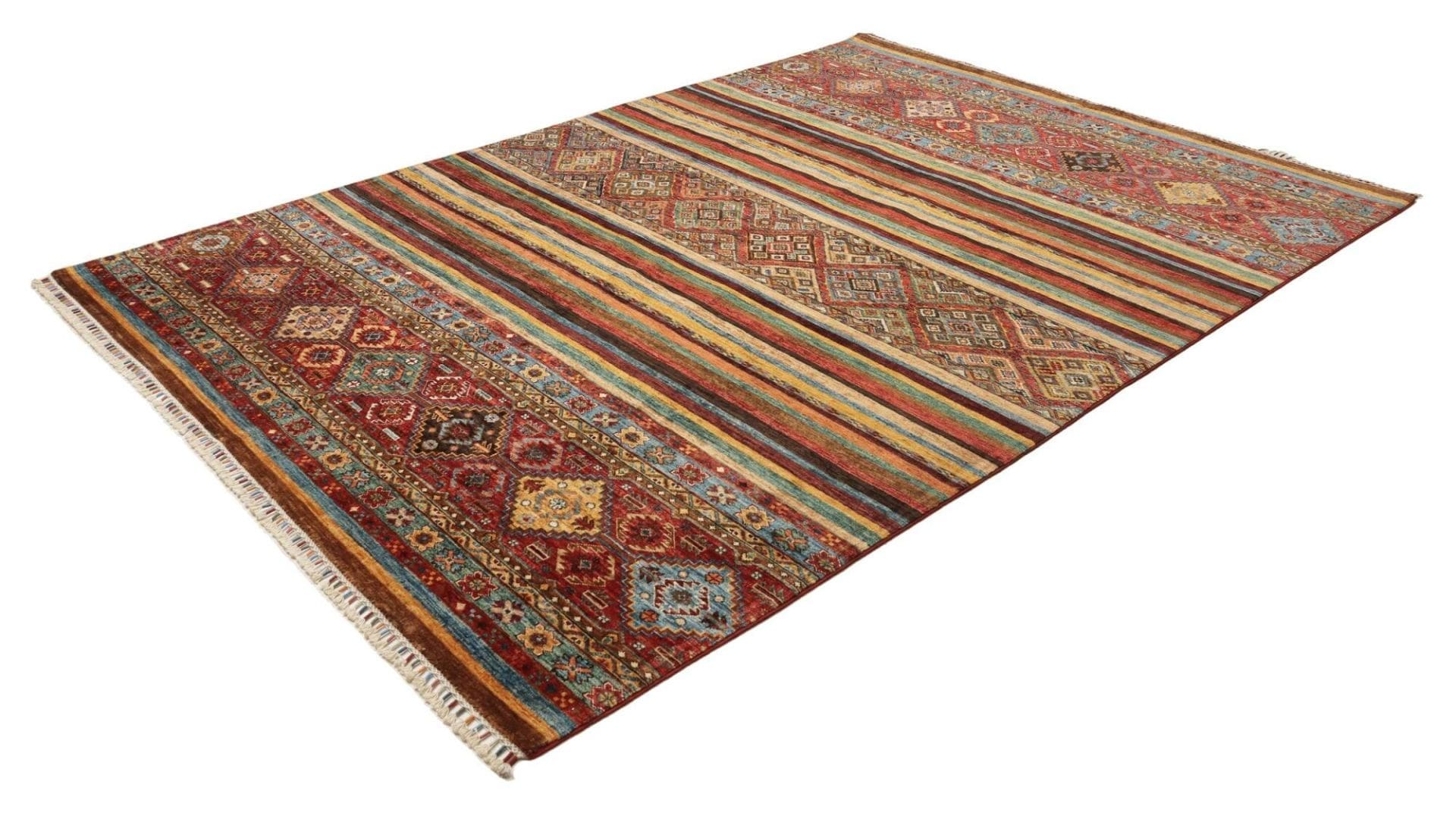 samarkand-orientteppich-214-x-289-cm-handgeknupft-wolle-1 Samarkand Orientteppich 214 × 289 cm aus Wolle, handgeknüpft