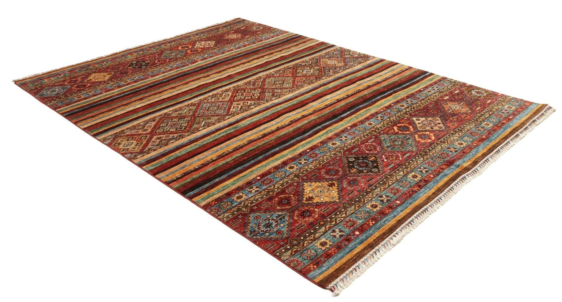 samarkand-orientteppich-214-x-289-cm-handgeknupft-wolle-2 Samarkand Orientteppich 214 × 289 cm aus Wolle, handgeknüpft