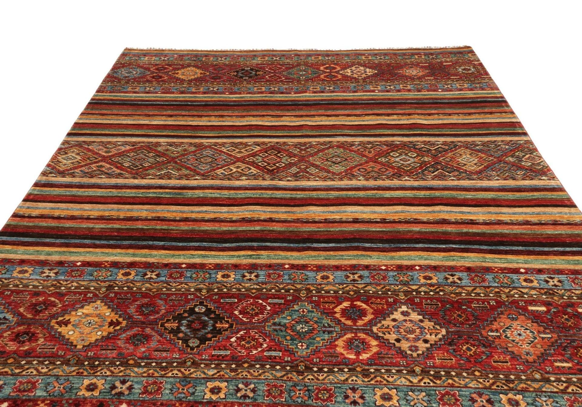 samarkand-orientteppich-214-x-289-cm-handgeknupft-wolle-3 Samarkand Orientteppich 214 × 289 cm aus Wolle, handgeknüpft