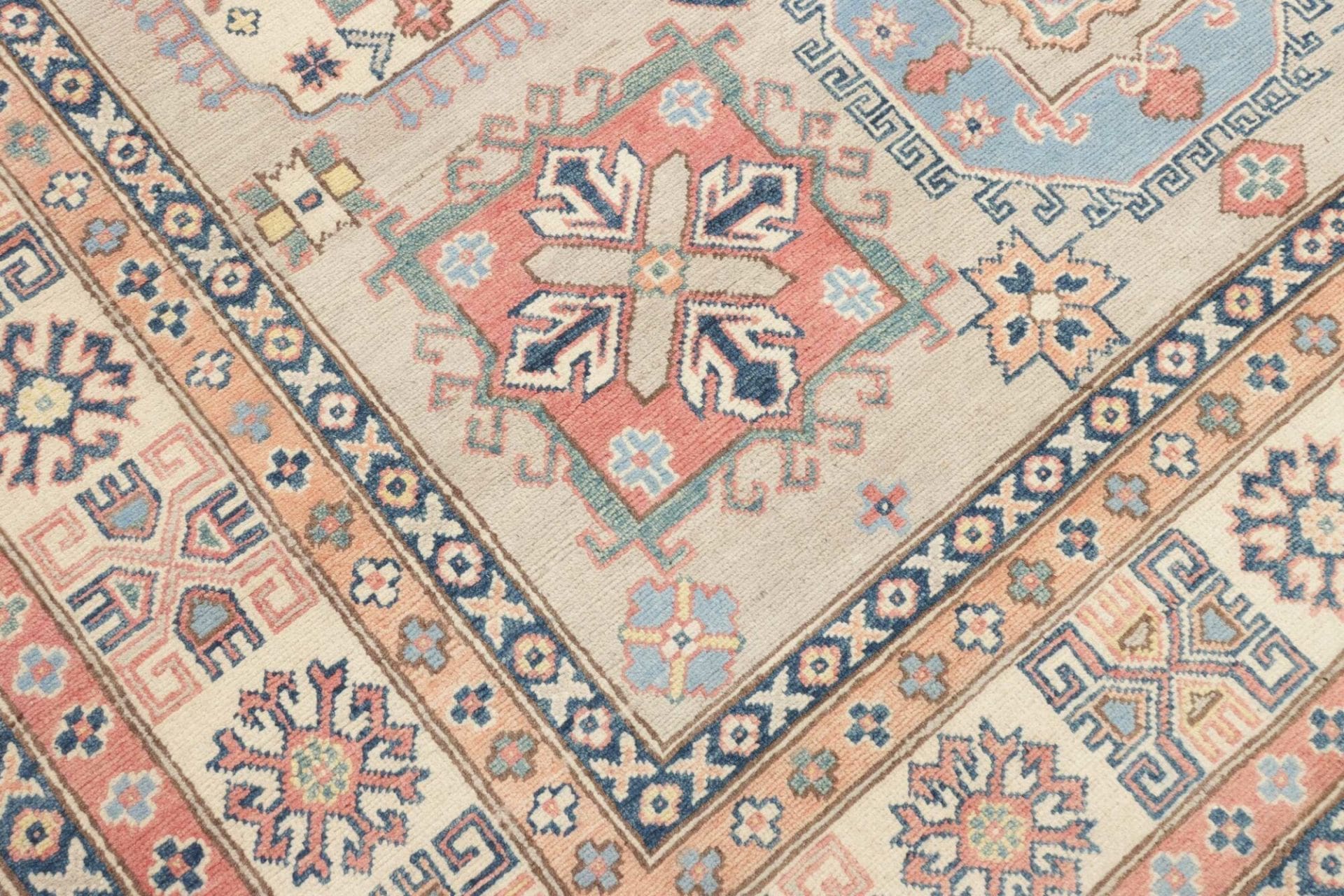 Kazak Orientteppich aus Pakistan, 206 × 294 cm