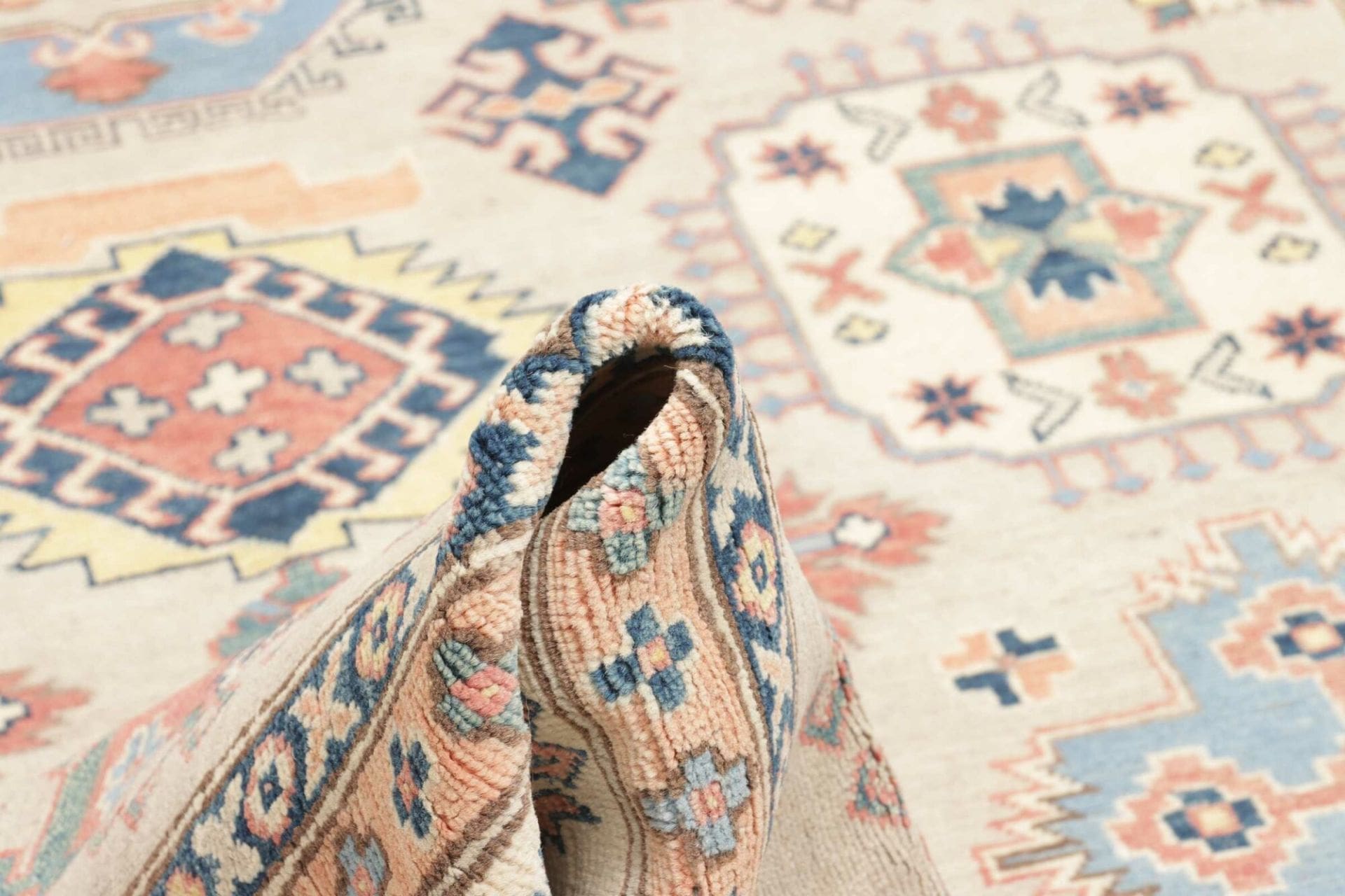 Kazak Orientteppich aus Pakistan, 206 × 294 cm